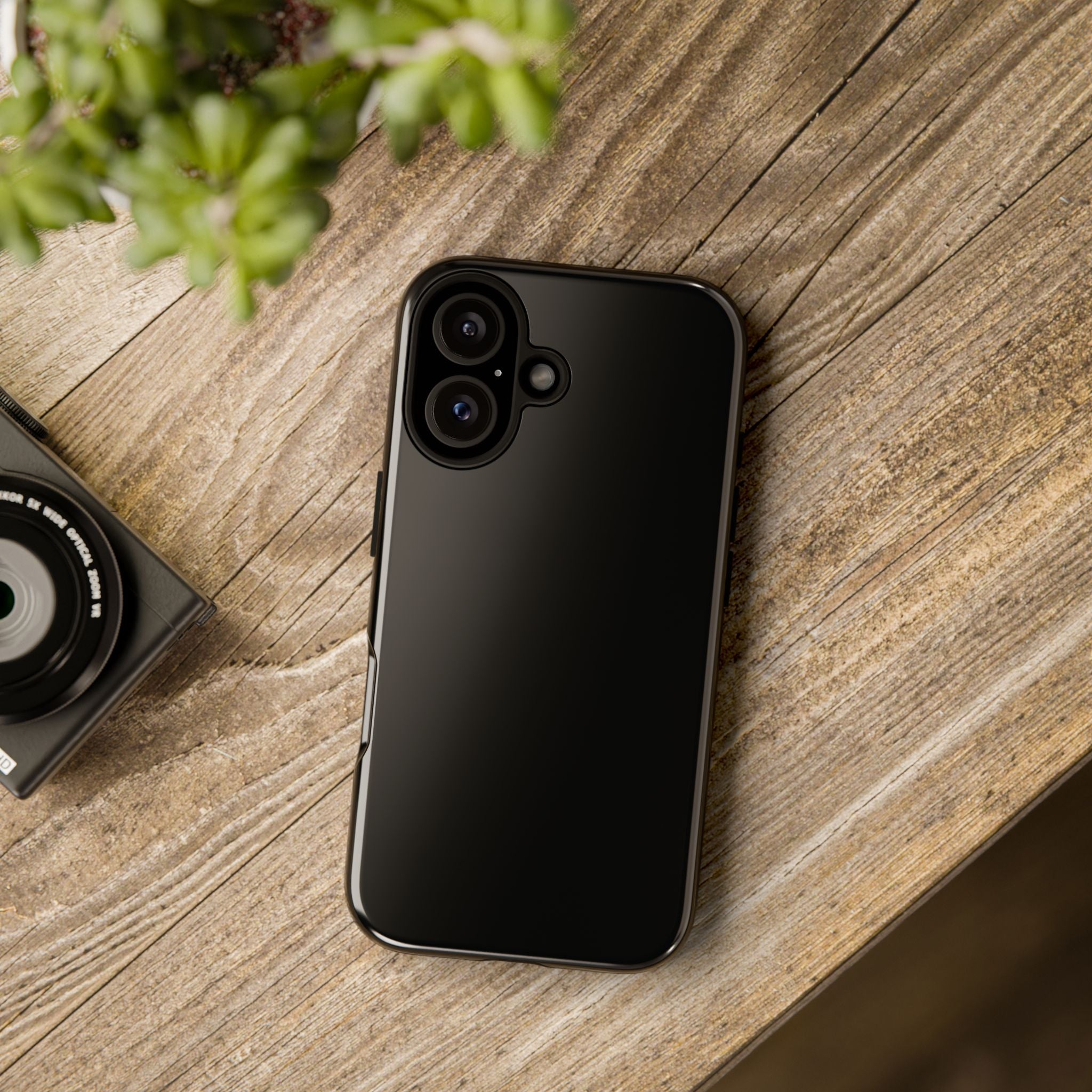 Rugged Phone Case – Tough Protective Black Cover