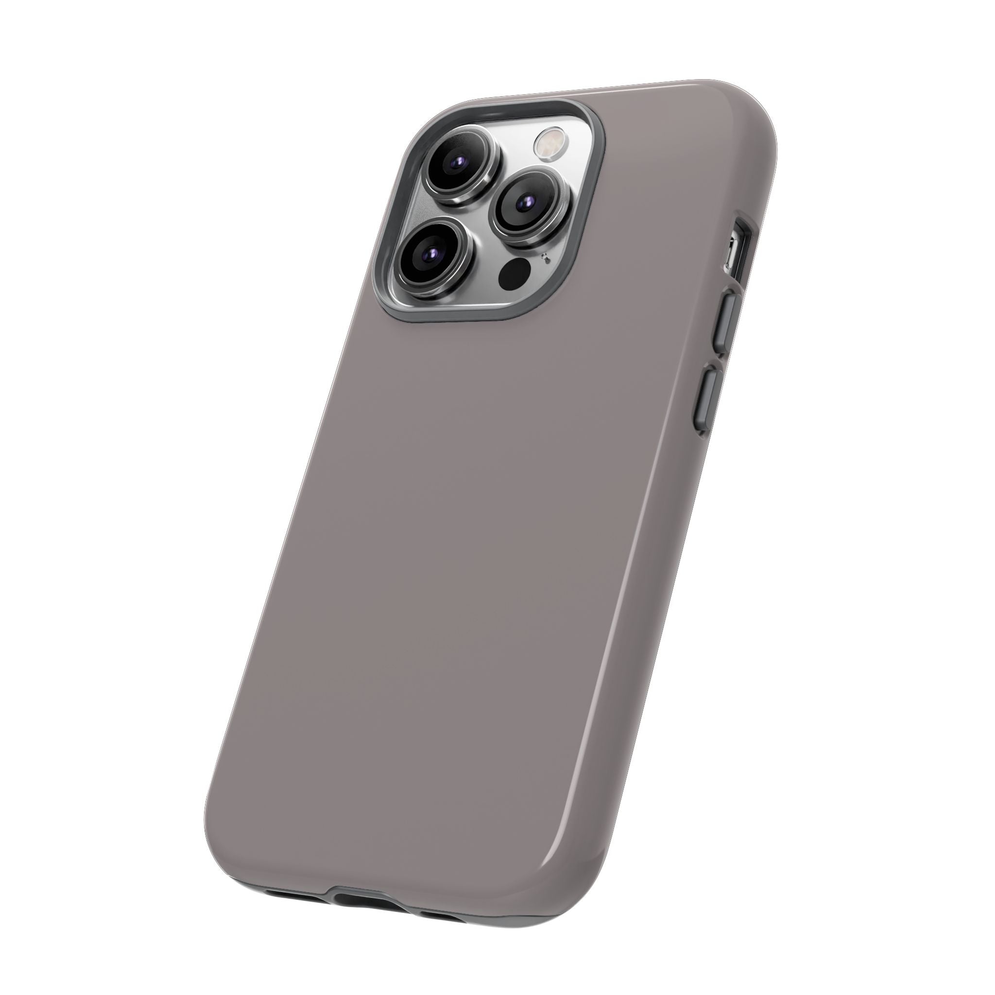 Tough Phone Case — Slim Protective iPhone Case (Matte Grey)