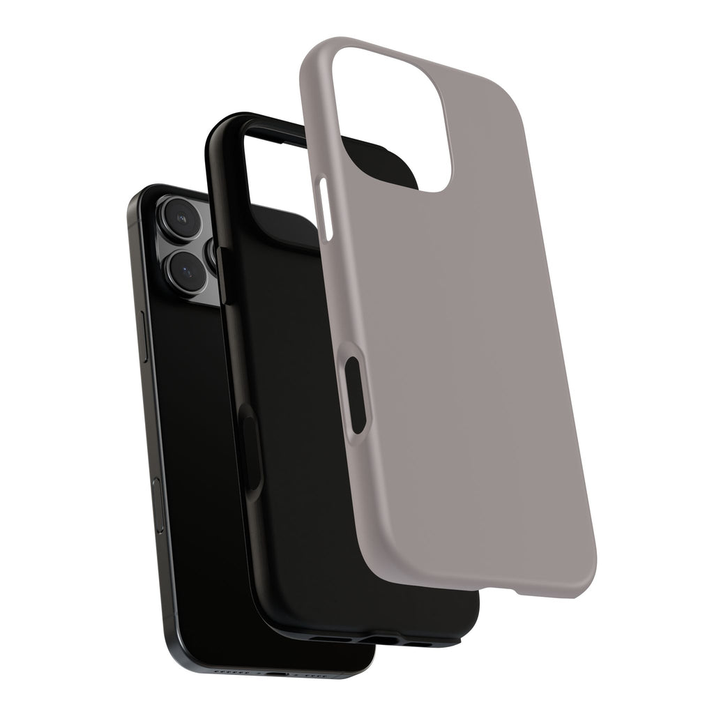Tough Phone Case — Slim Protective iPhone Case (Matte Grey)