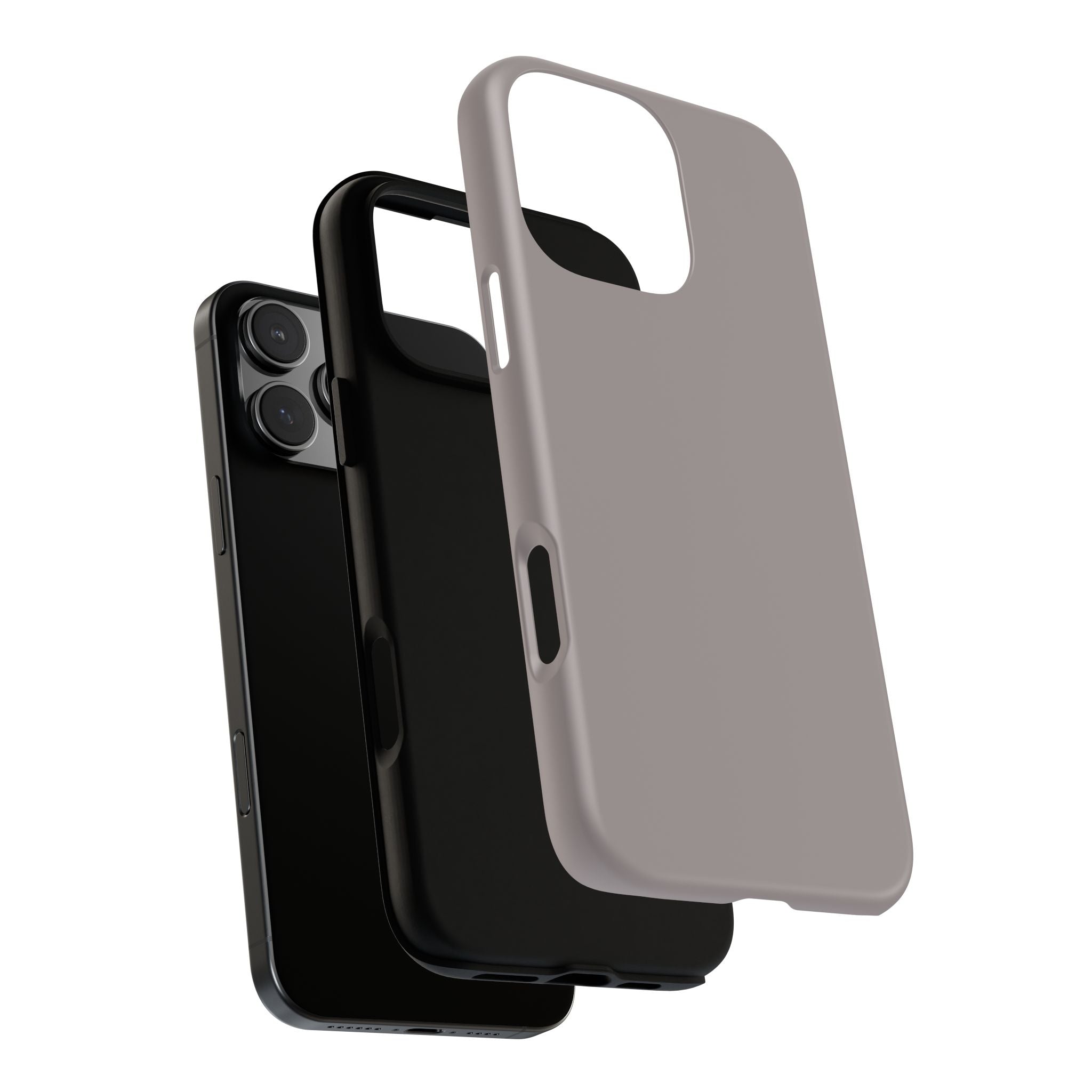 Tough Phone Case — Slim Protective iPhone Case (Matte Grey)