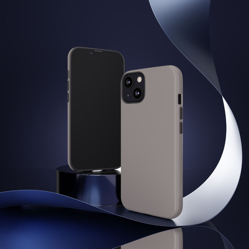Tough Phone Case — Slim Protective iPhone Case (Matte Grey)