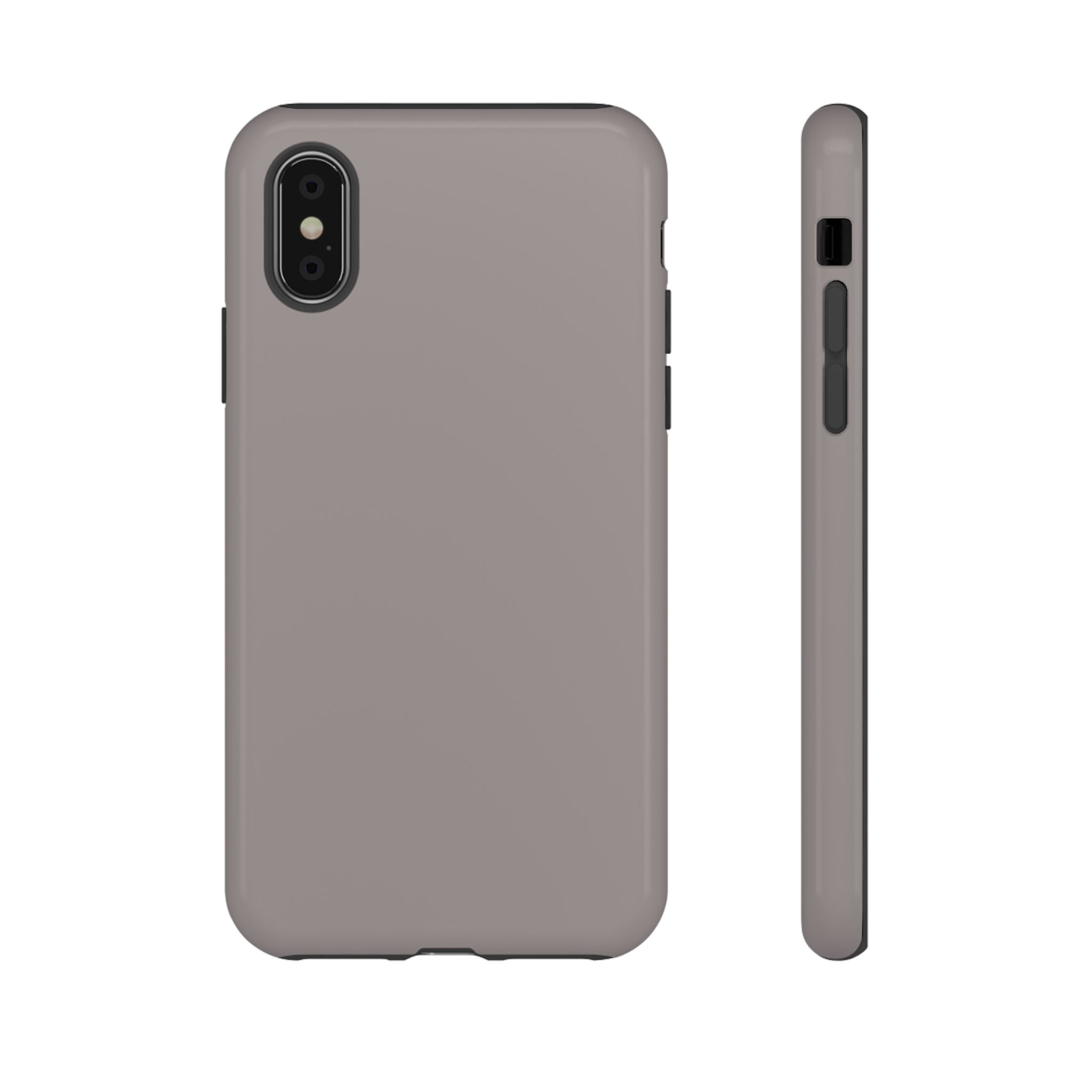 Tough Phone Case — Slim Protective iPhone Case (Matte Grey)