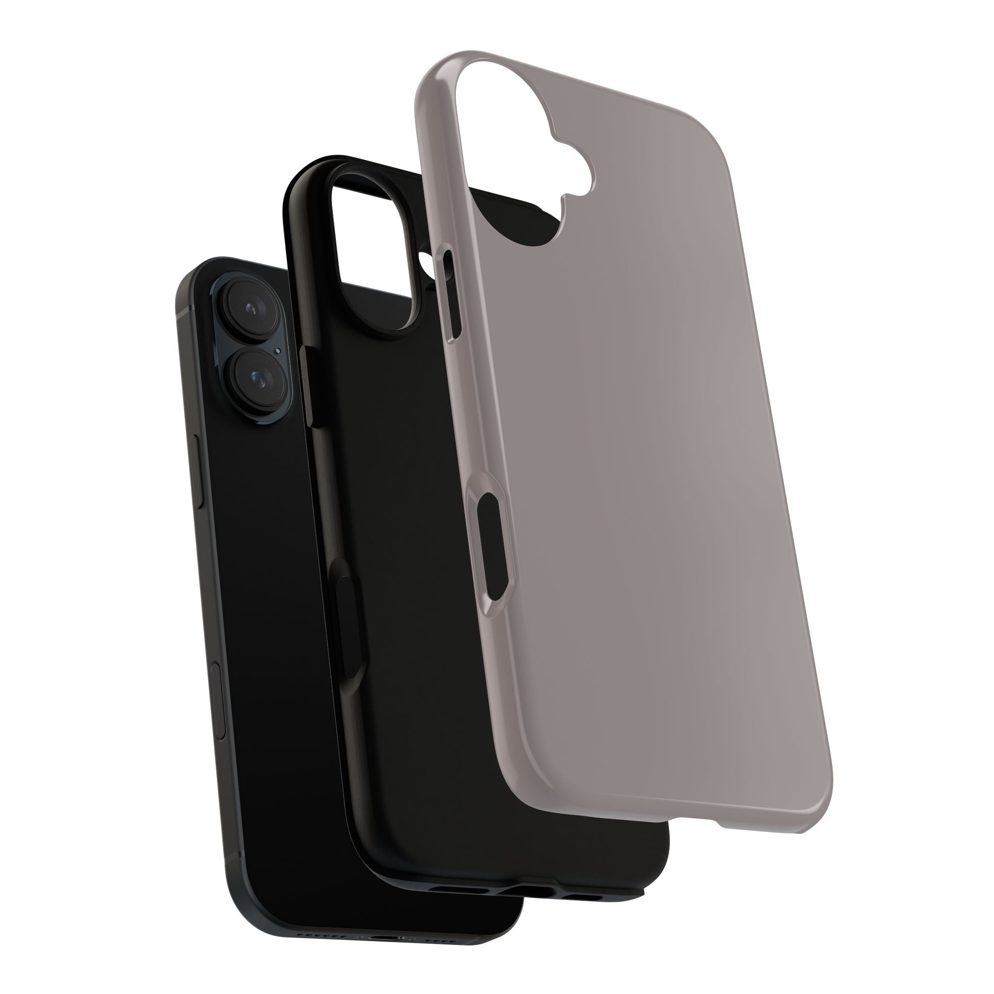 Tough Phone Case — Slim Protective iPhone Case (Matte Grey)