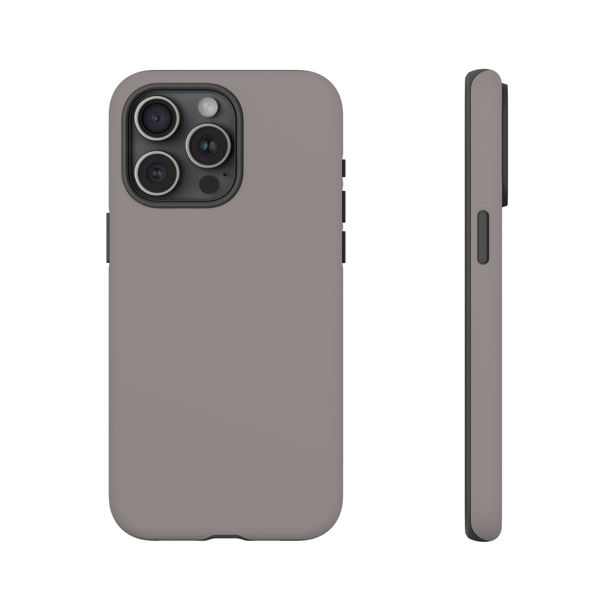 Tough Phone Case — Slim Protective iPhone Case (Matte Grey)