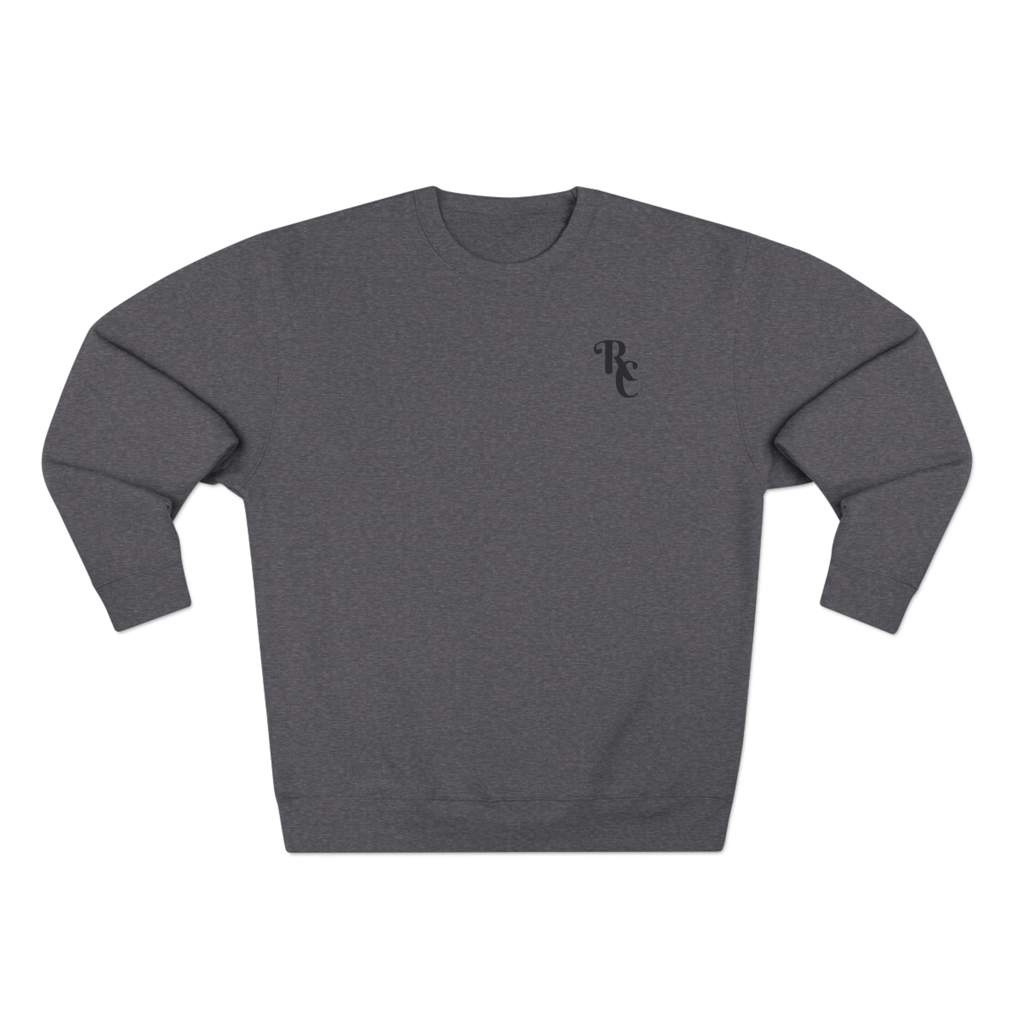Monogram 'RC' Minimal Crewneck Sweatshirt
