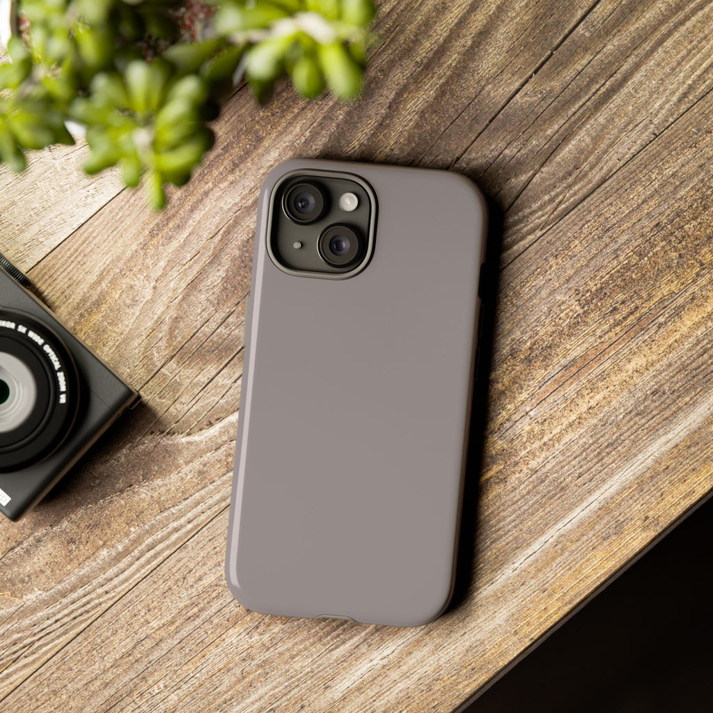 Tough Phone Case — Slim Protective iPhone Case (Matte Grey)