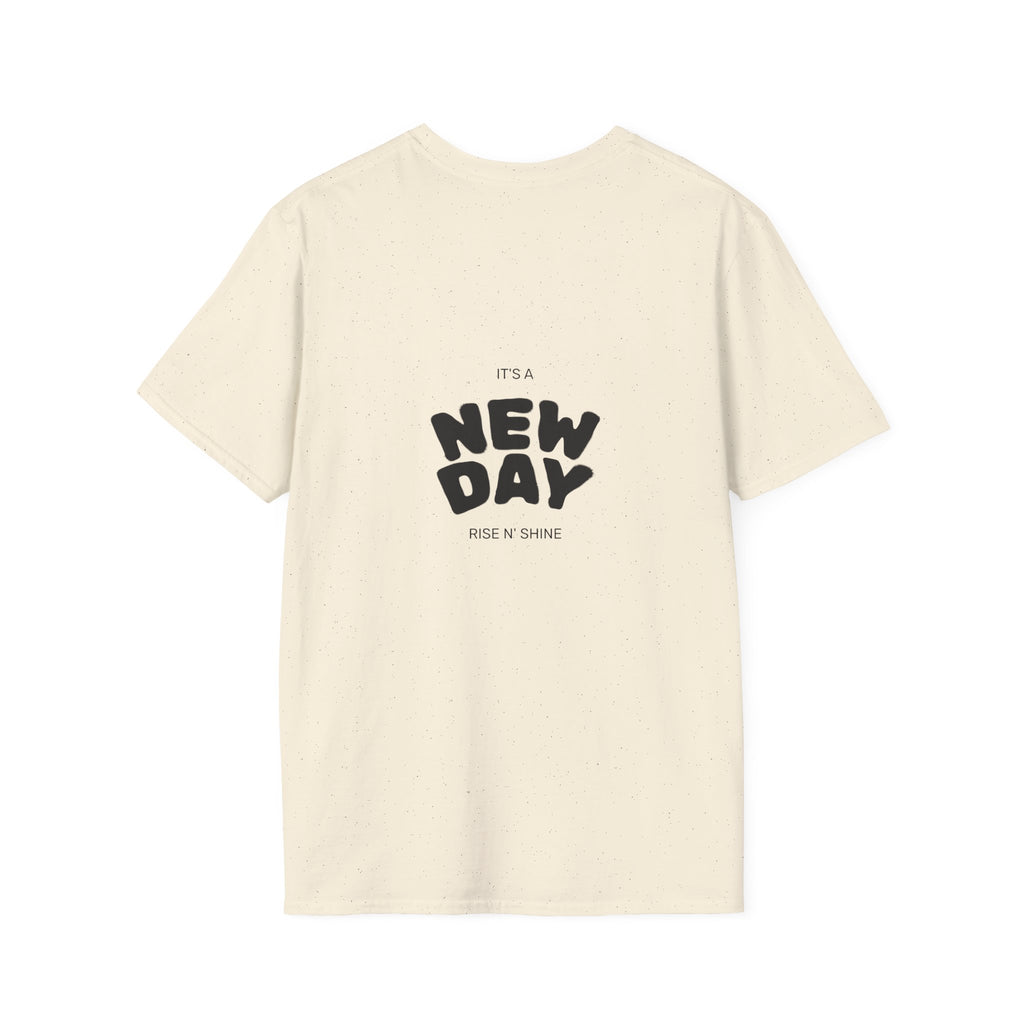 New Day Graphic T-Shirt — "It's a New Day" Inspirational Tee