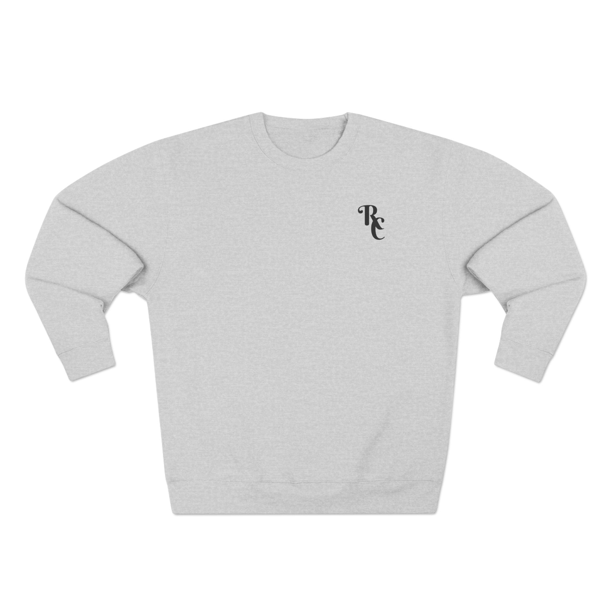 Monogram 'RC' Minimal Crewneck Sweatshirt