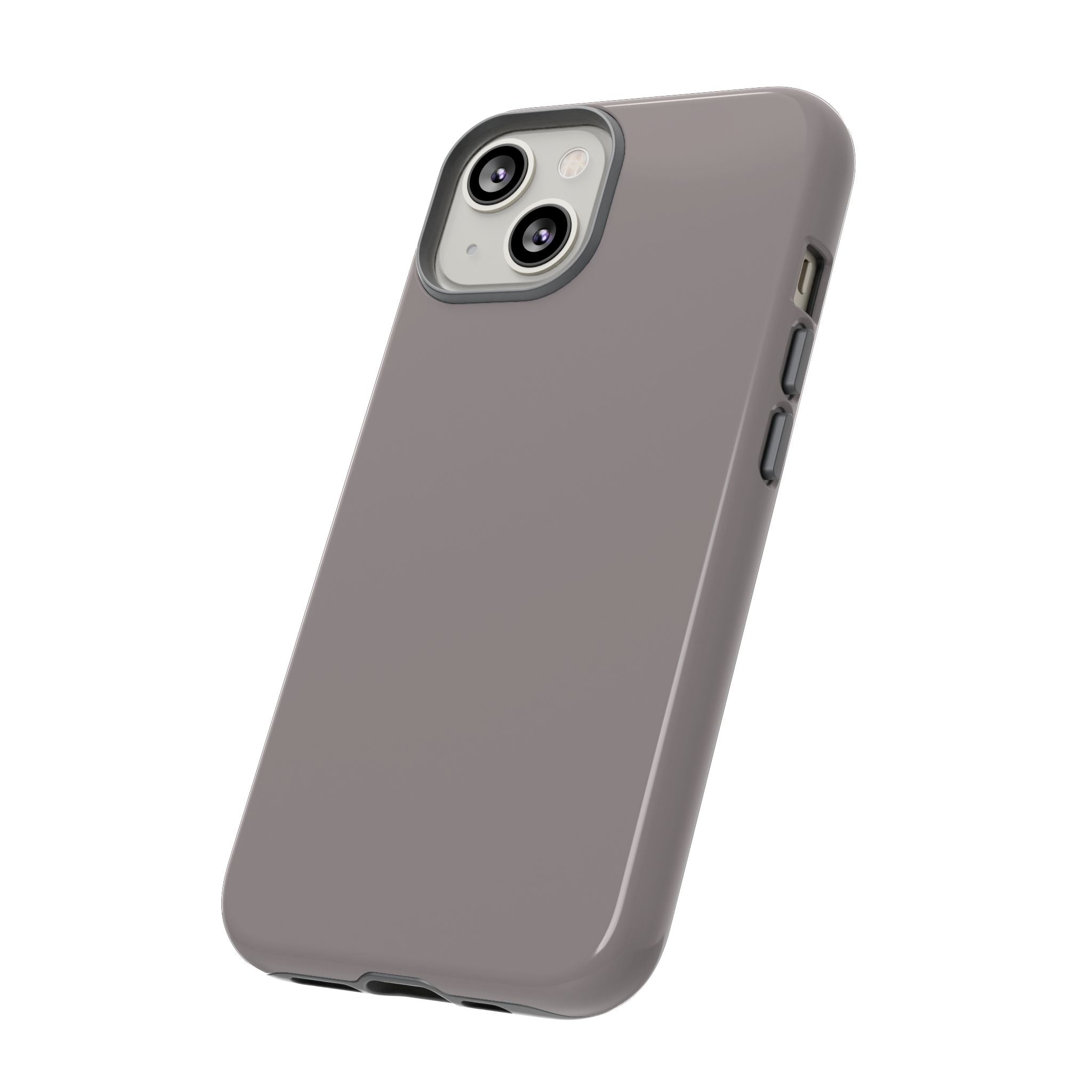 Tough Phone Case — Slim Protective iPhone Case (Matte Grey)