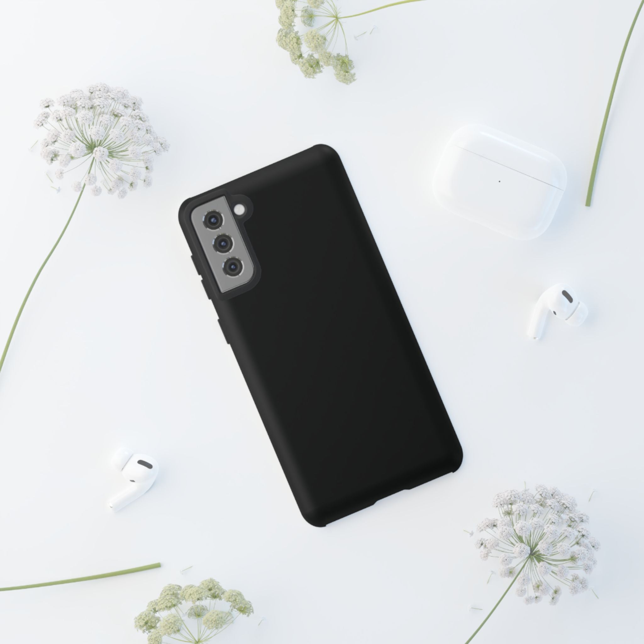 Rugged Phone Case – Tough Protective Black Cover