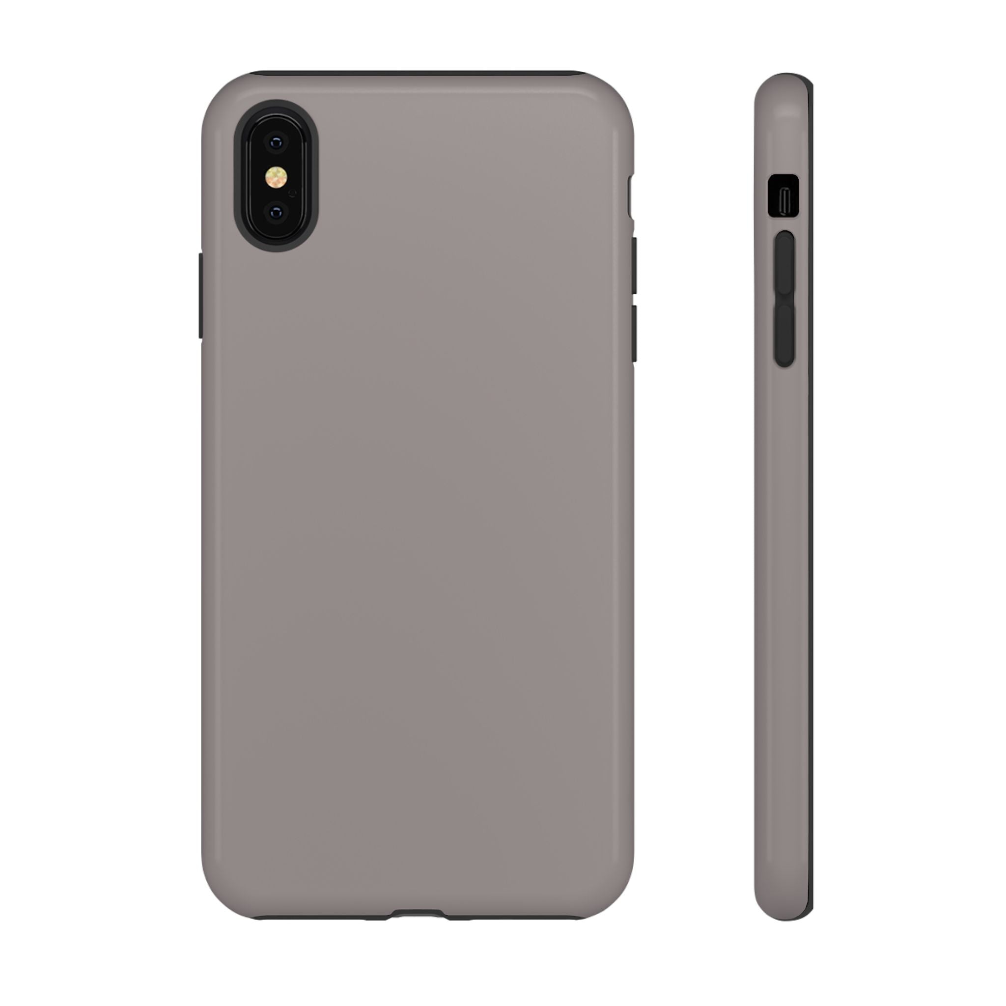 Tough Phone Case — Slim Protective iPhone Case (Matte Grey)