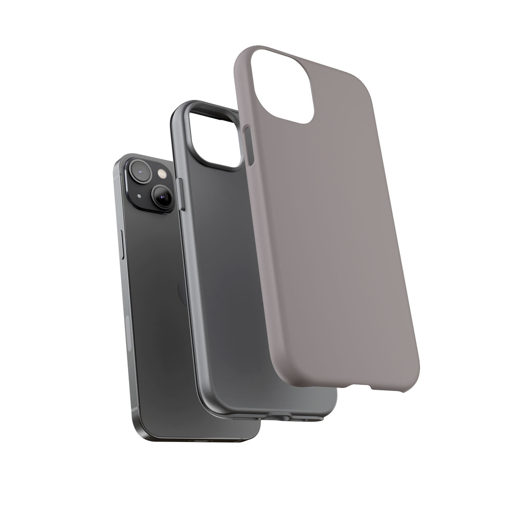 Tough Phone Case — Slim Protective iPhone Case (Matte Grey)