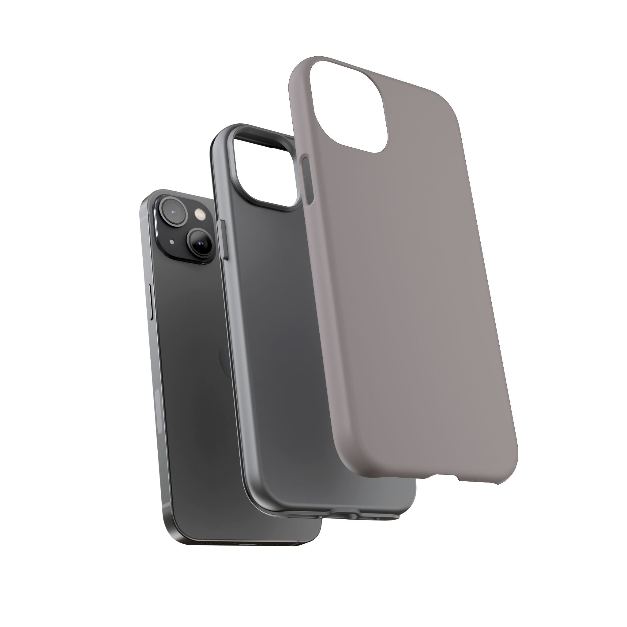 Tough Phone Case — Slim Protective iPhone Case (Matte Grey)