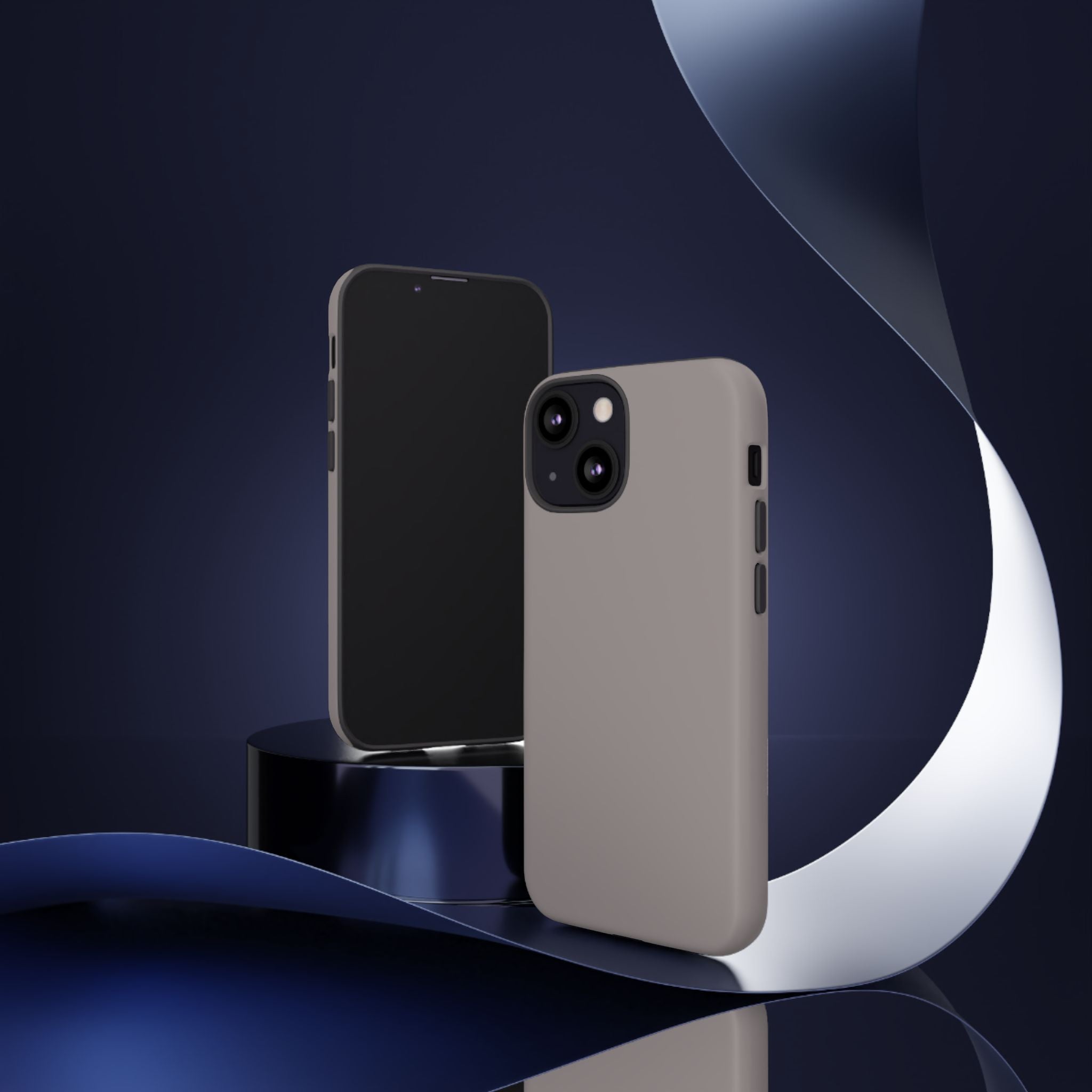 Tough Phone Case — Slim Protective iPhone Case (Matte Grey)