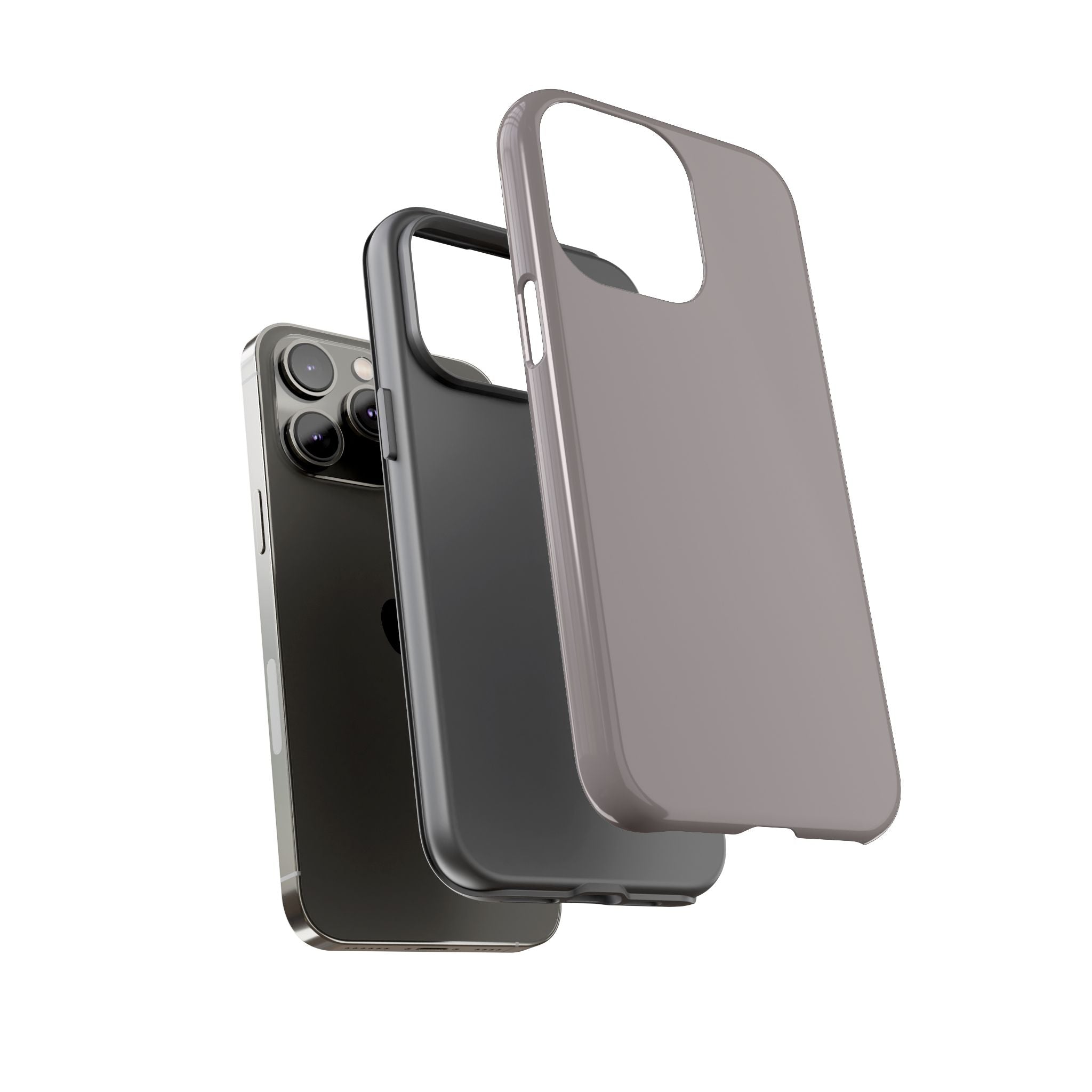 Tough Phone Case — Slim Protective iPhone Case (Matte Grey)