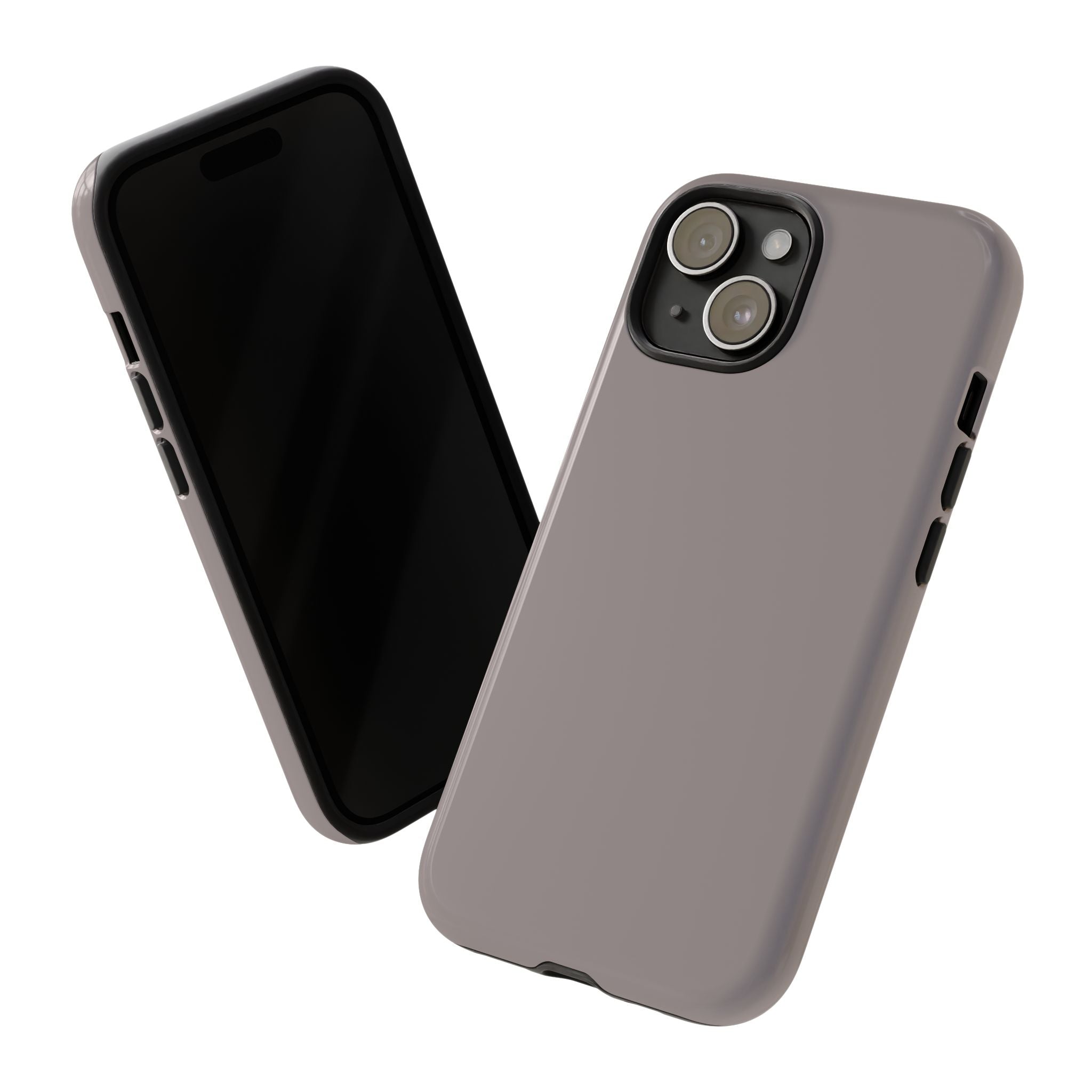 Tough Phone Case — Slim Protective iPhone Case (Matte Grey)