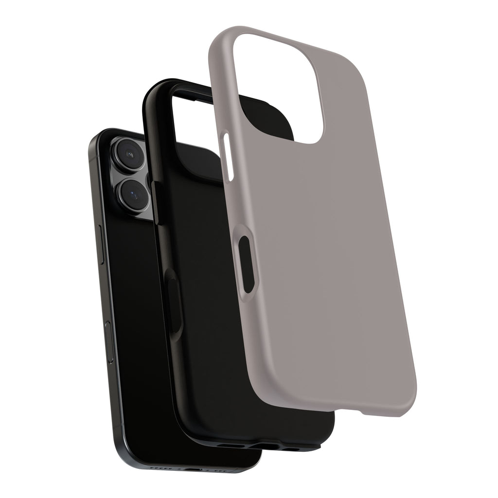 Tough Phone Case — Slim Protective iPhone Case (Matte Grey)
