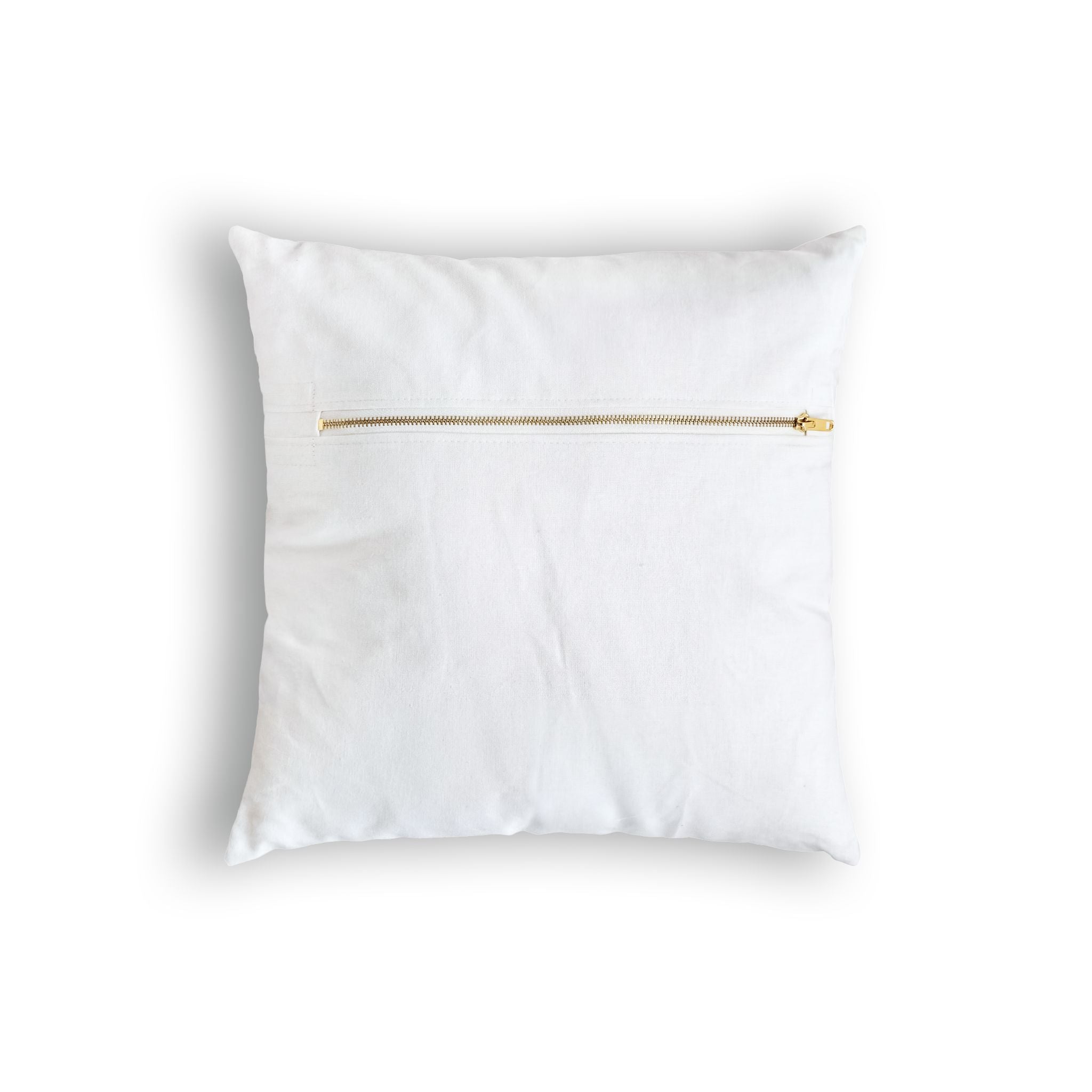 Poly Velvet Decorative Pillow - Soft Velvet Throw Cushion with Hidden Zipper