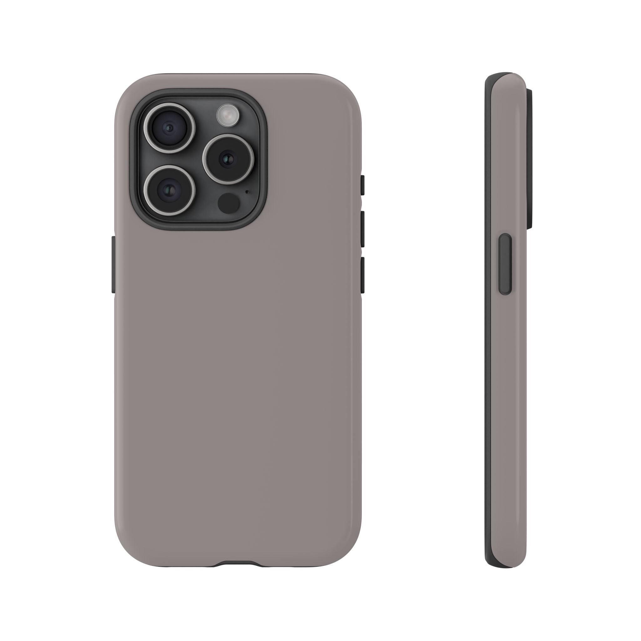 Tough Phone Case — Slim Protective iPhone Case (Matte Grey)