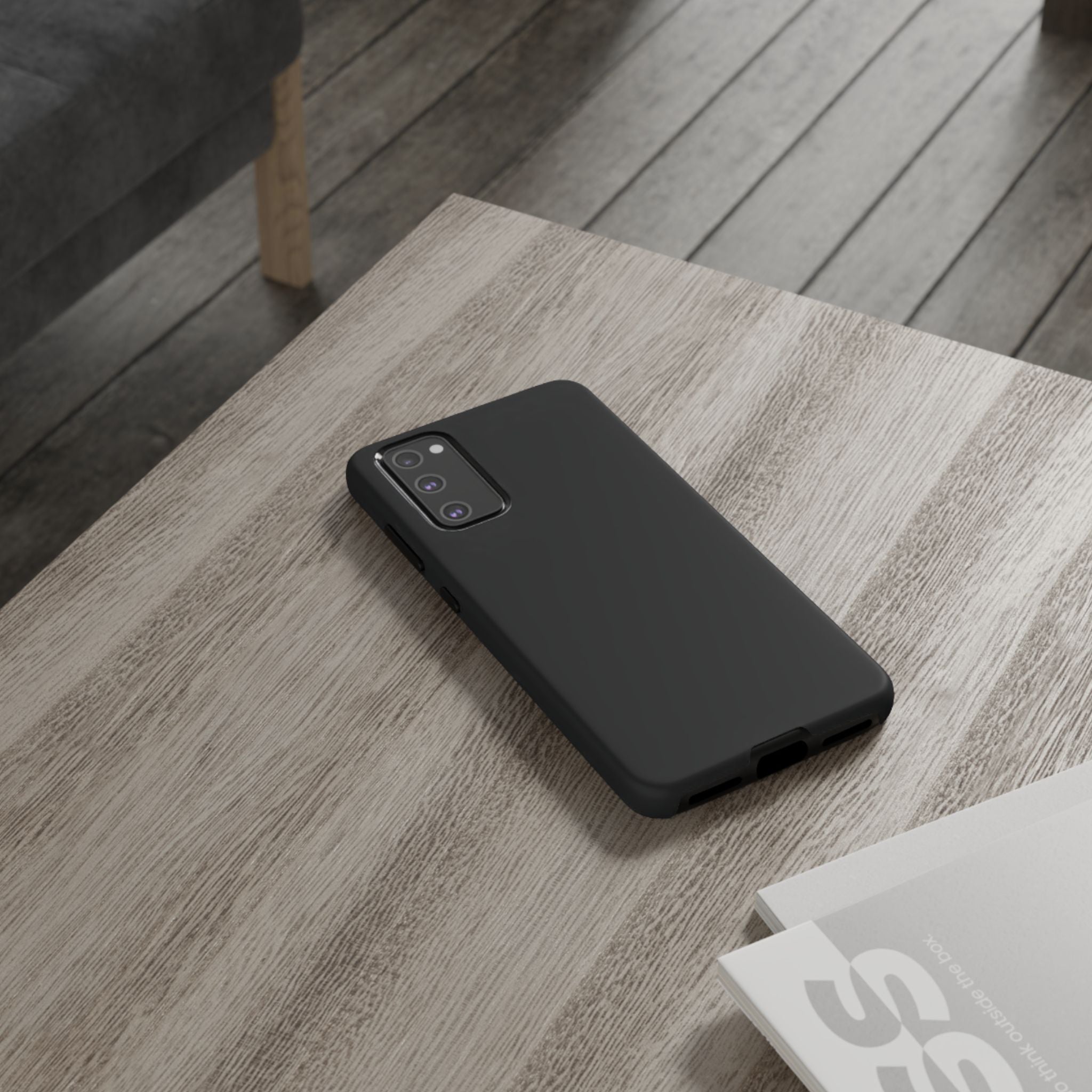 Rugged Phone Case – Tough Protective Black Cover