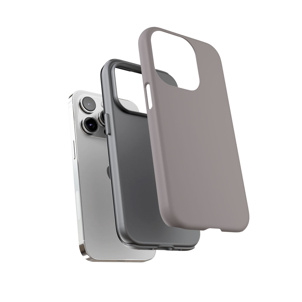Tough Phone Case — Slim Protective iPhone Case (Matte Grey)