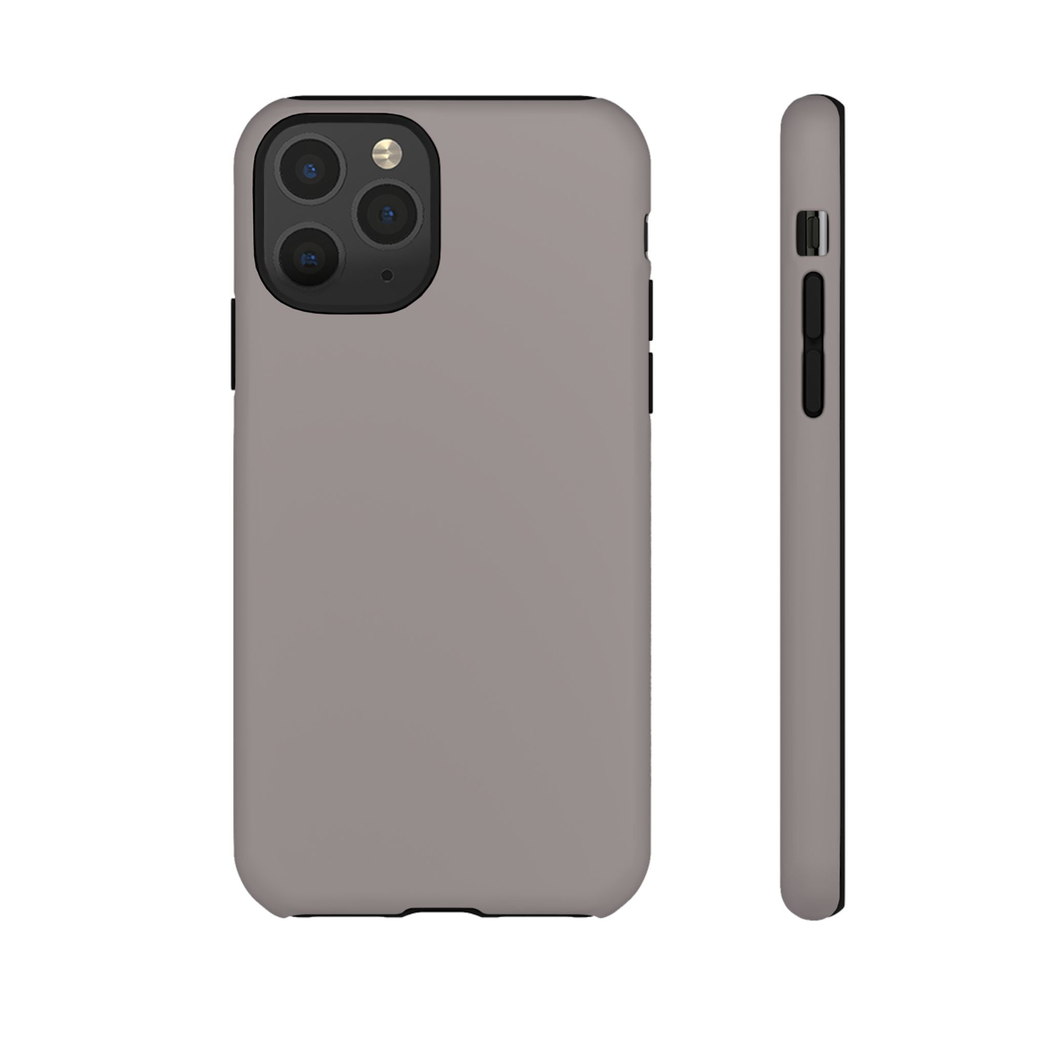 Tough Phone Case — Slim Protective iPhone Case (Matte Grey)