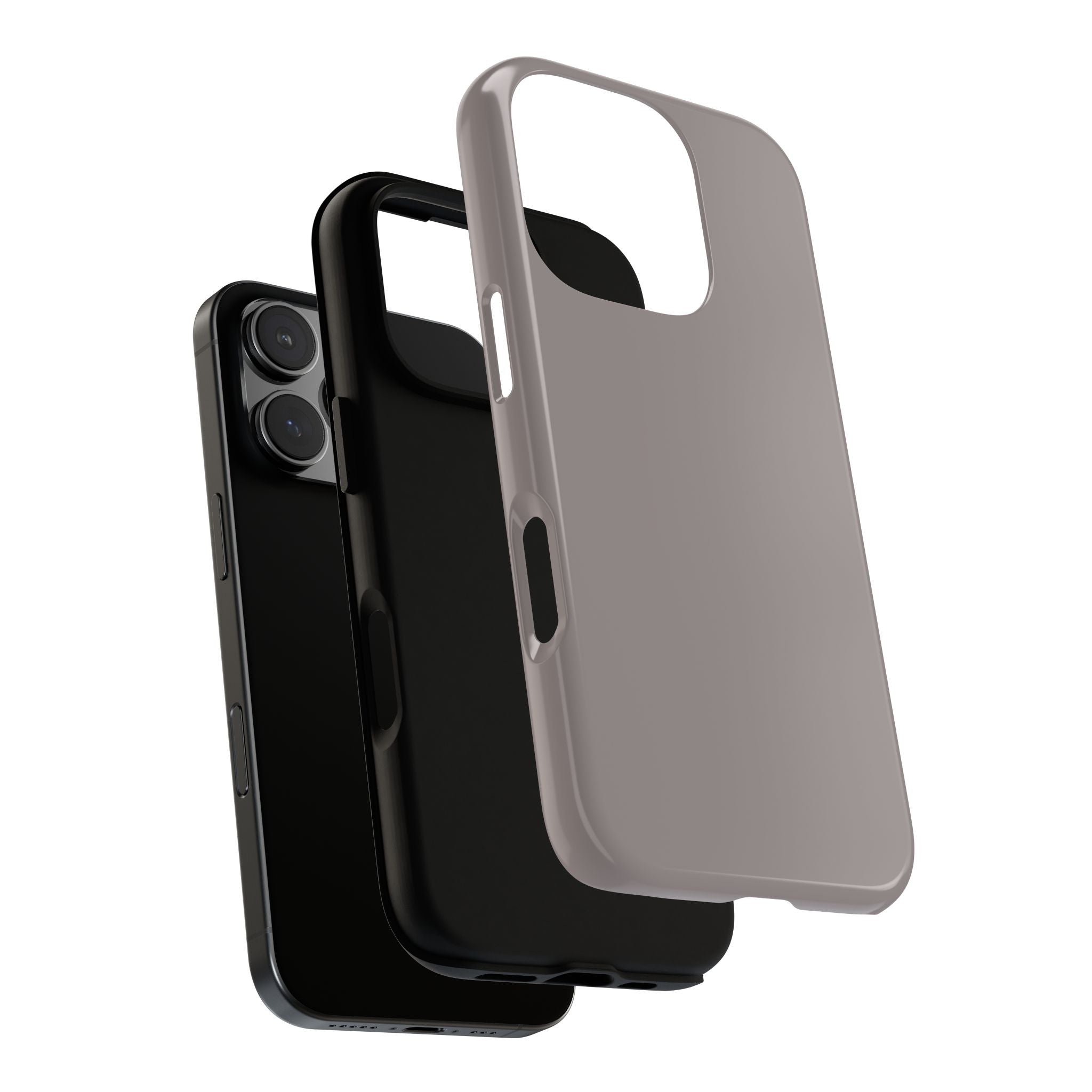 Tough Phone Case — Slim Protective iPhone Case (Matte Grey)