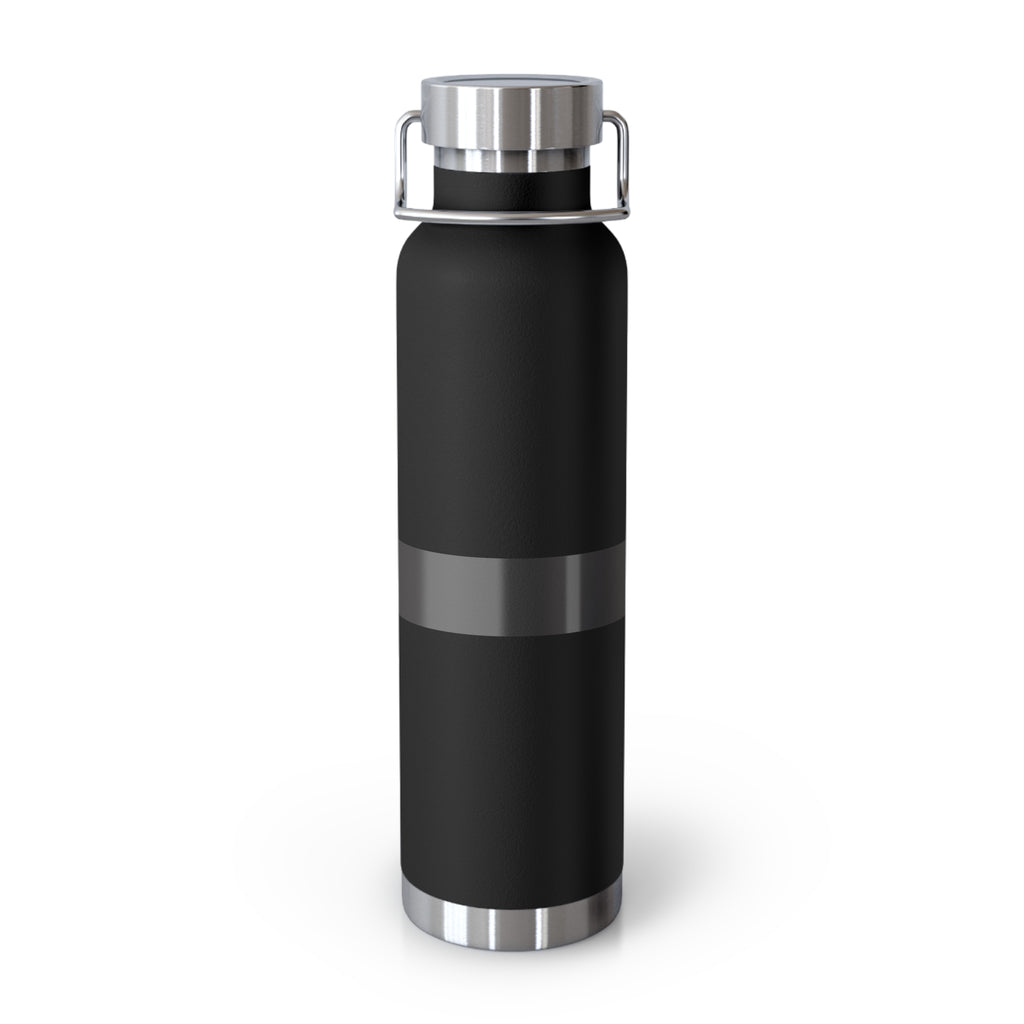 22oz Copper Vacuum Insulated Water Bottle – Double-Wall Stainless Steel Thermos