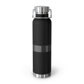 22oz Copper Vacuum Insulated Water Bottle – Double-Wall Stainless Steel Thermos