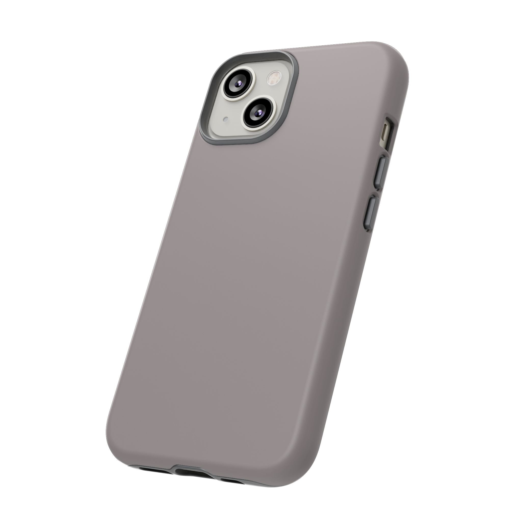 Tough Phone Case — Slim Protective iPhone Case (Matte Grey)