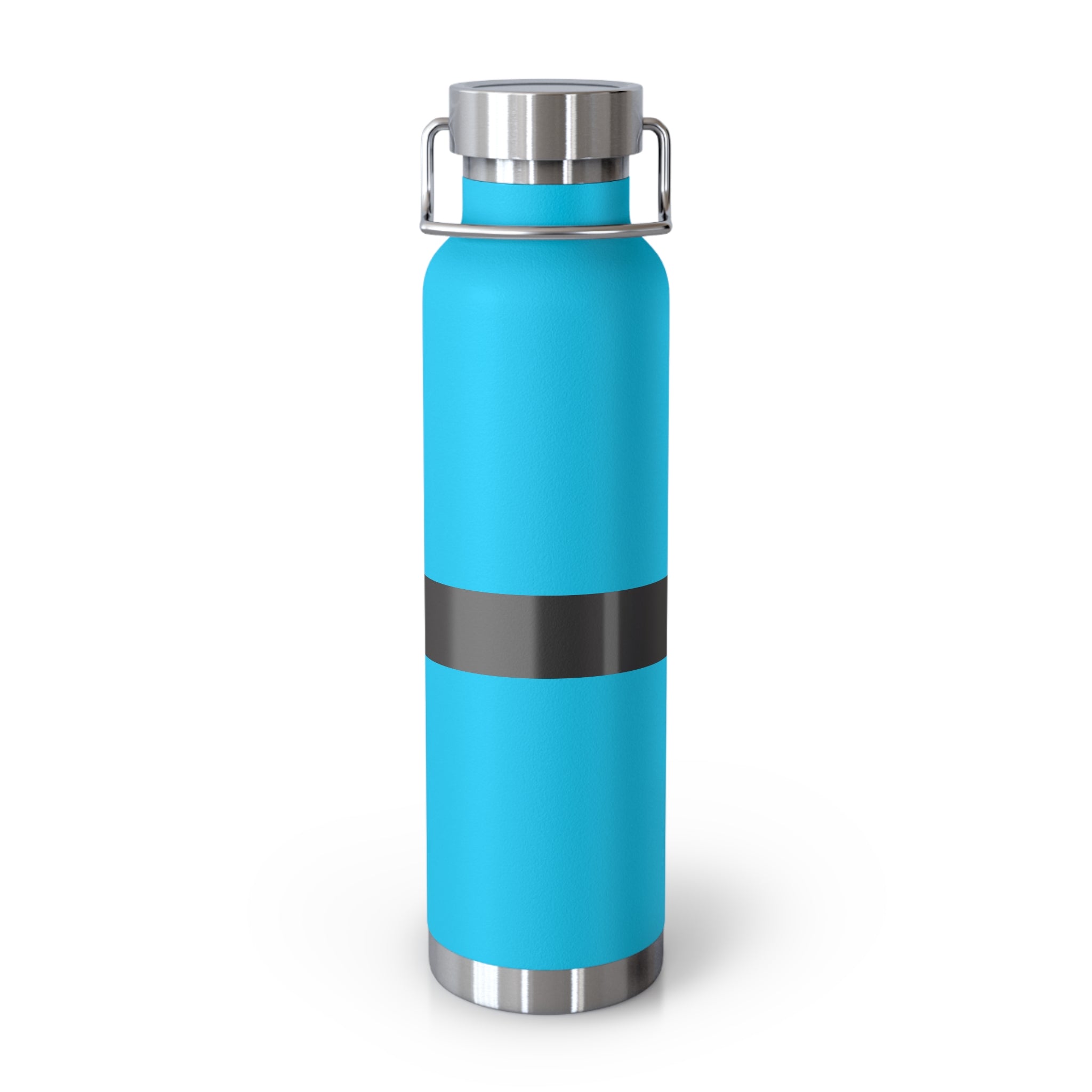 22oz Copper Vacuum Insulated Water Bottle – Double-Wall Stainless Steel Thermos
