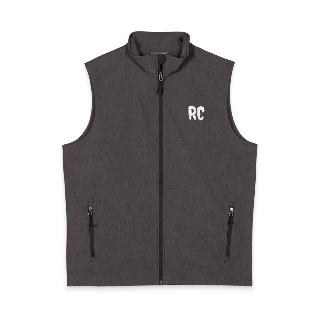 Men's Black Soft Shell Vest – Lightweight Windproof Outdoor Layer