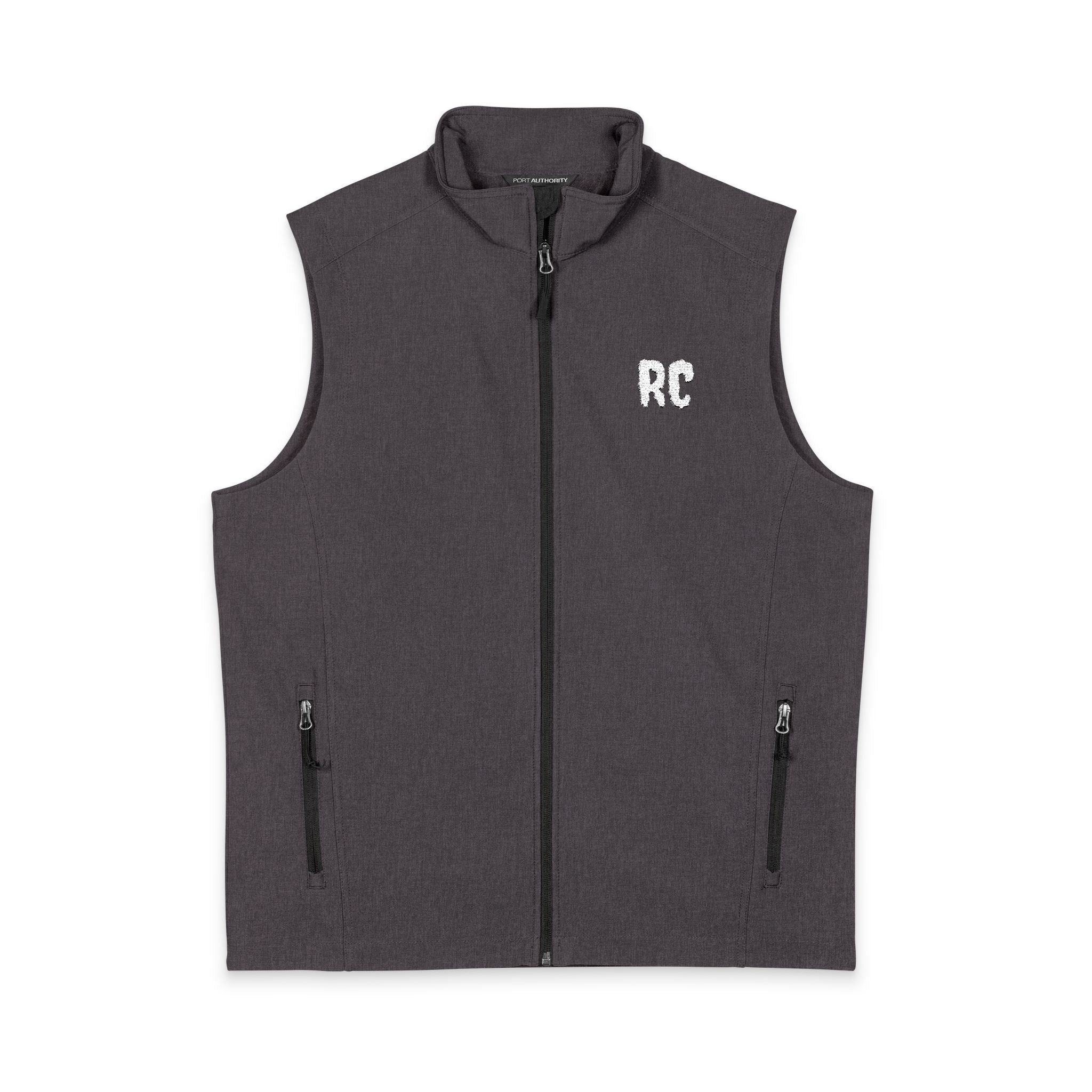 Men's Black Soft Shell Vest – Lightweight Windproof Outdoor Layer