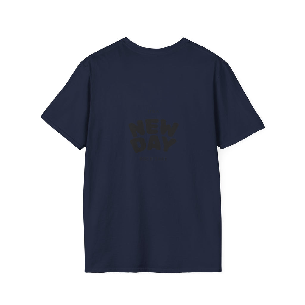 New Day Graphic T-Shirt — "It's a New Day" Inspirational Tee