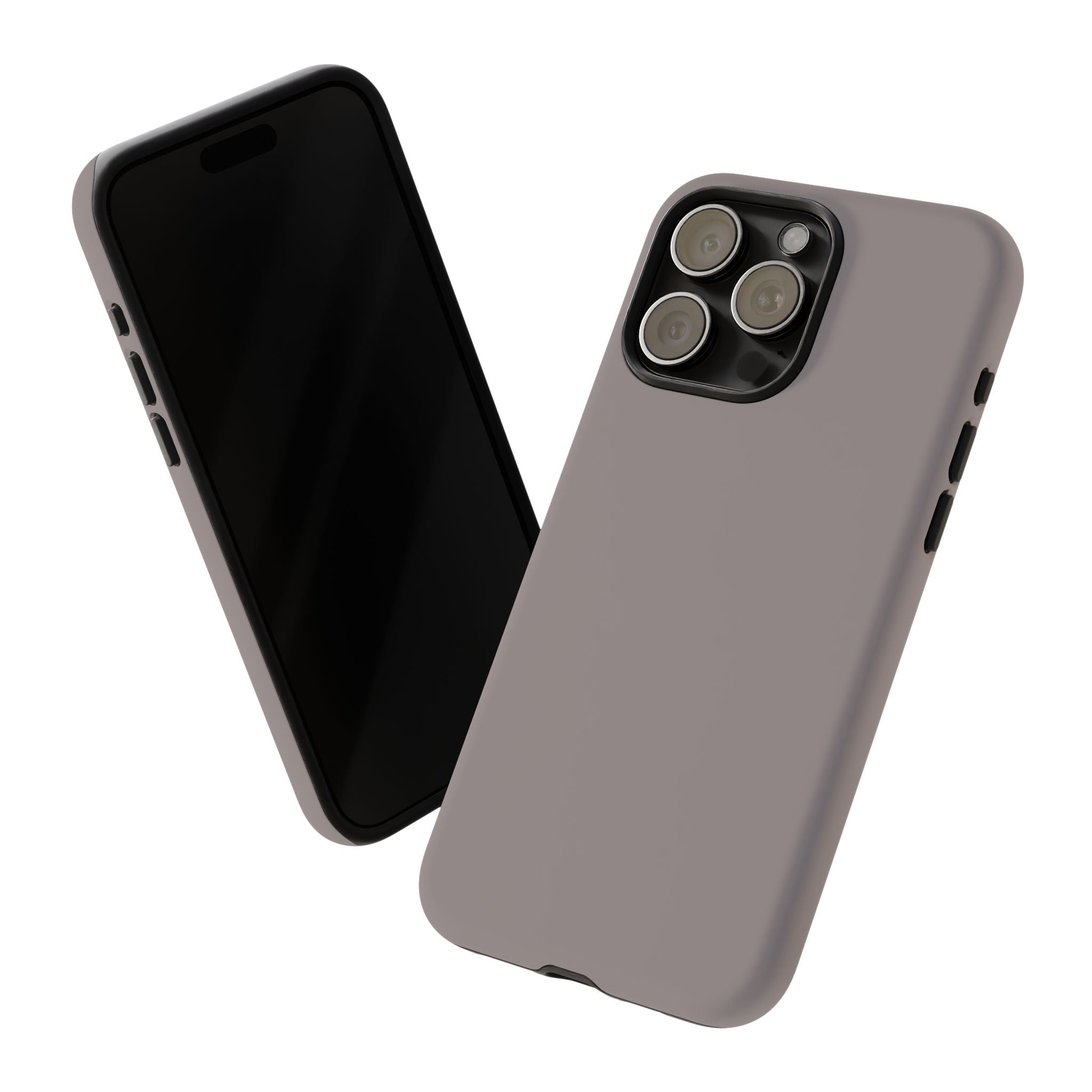 Tough Phone Case — Slim Protective iPhone Case (Matte Grey)
