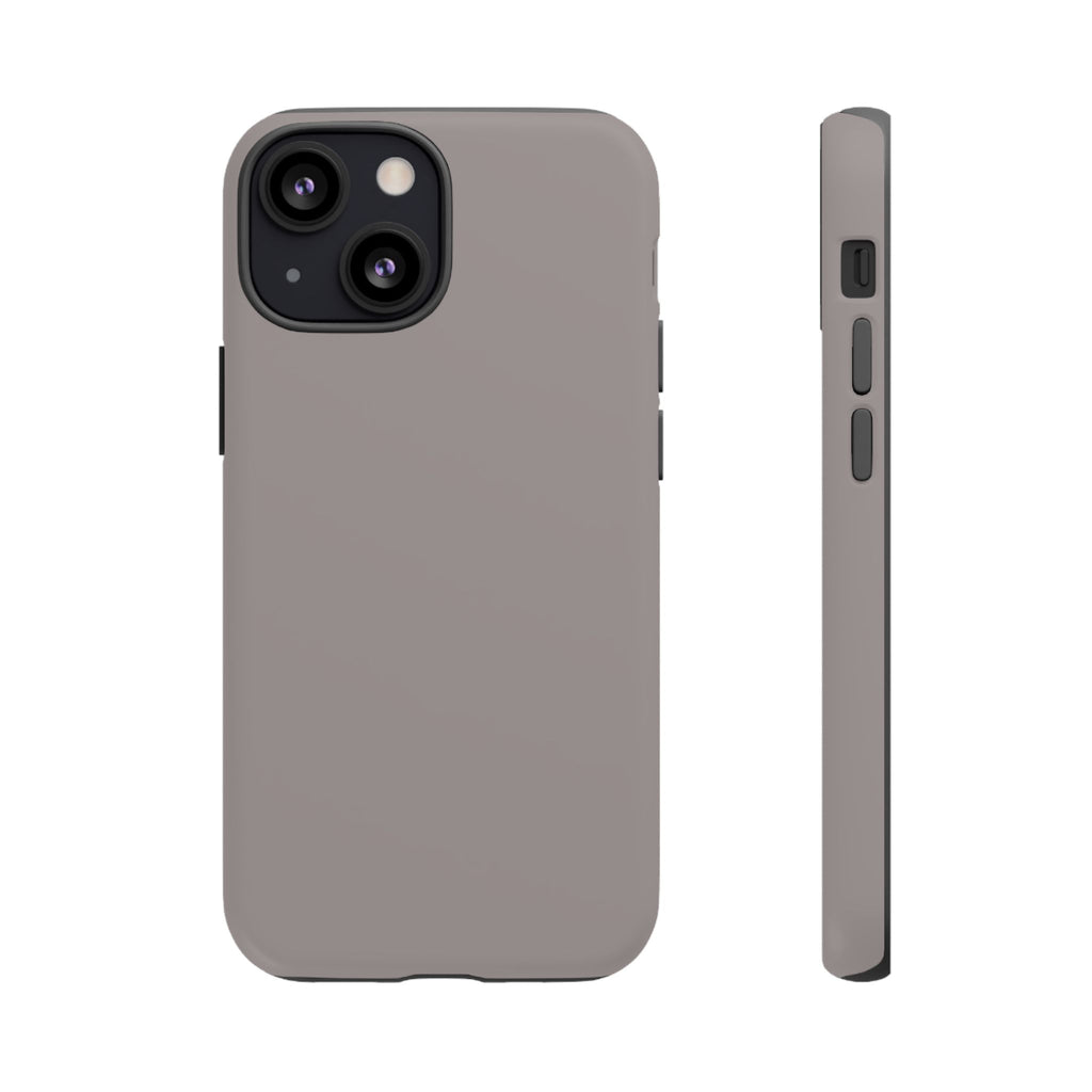 Tough Phone Case — Slim Protective iPhone Case (Matte Grey)