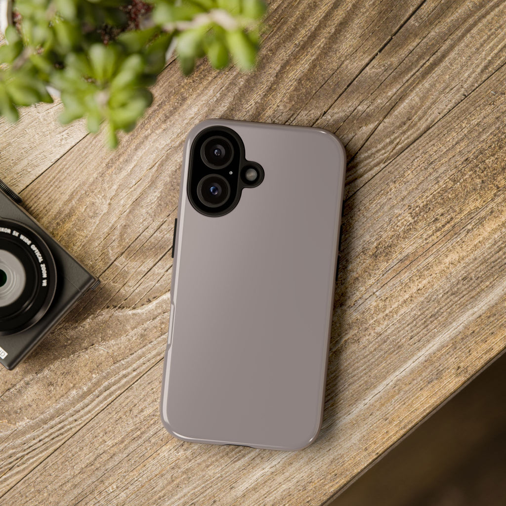 Tough Phone Case — Slim Protective iPhone Case (Matte Grey)