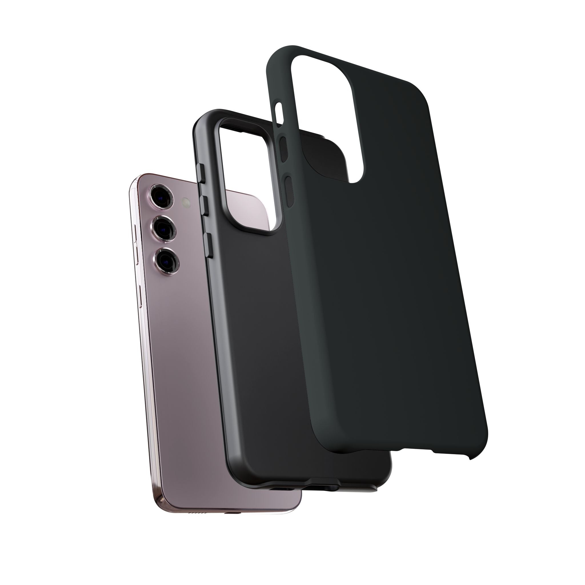 Rugged Phone Case – Tough Protective Black Cover