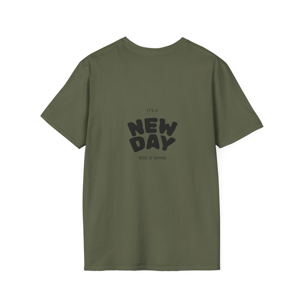 New Day Graphic T-Shirt — "It's a New Day" Inspirational Tee