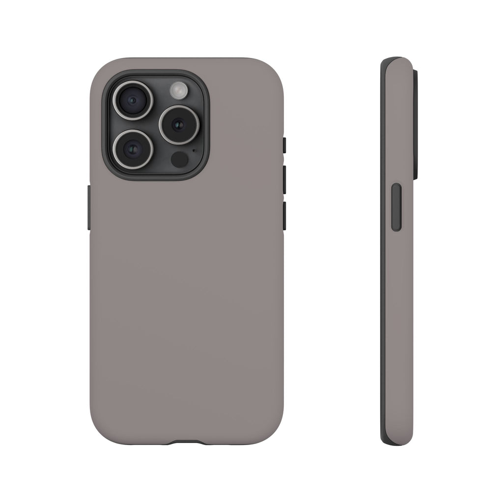 Tough Phone Case — Slim Protective iPhone Case (Matte Grey)