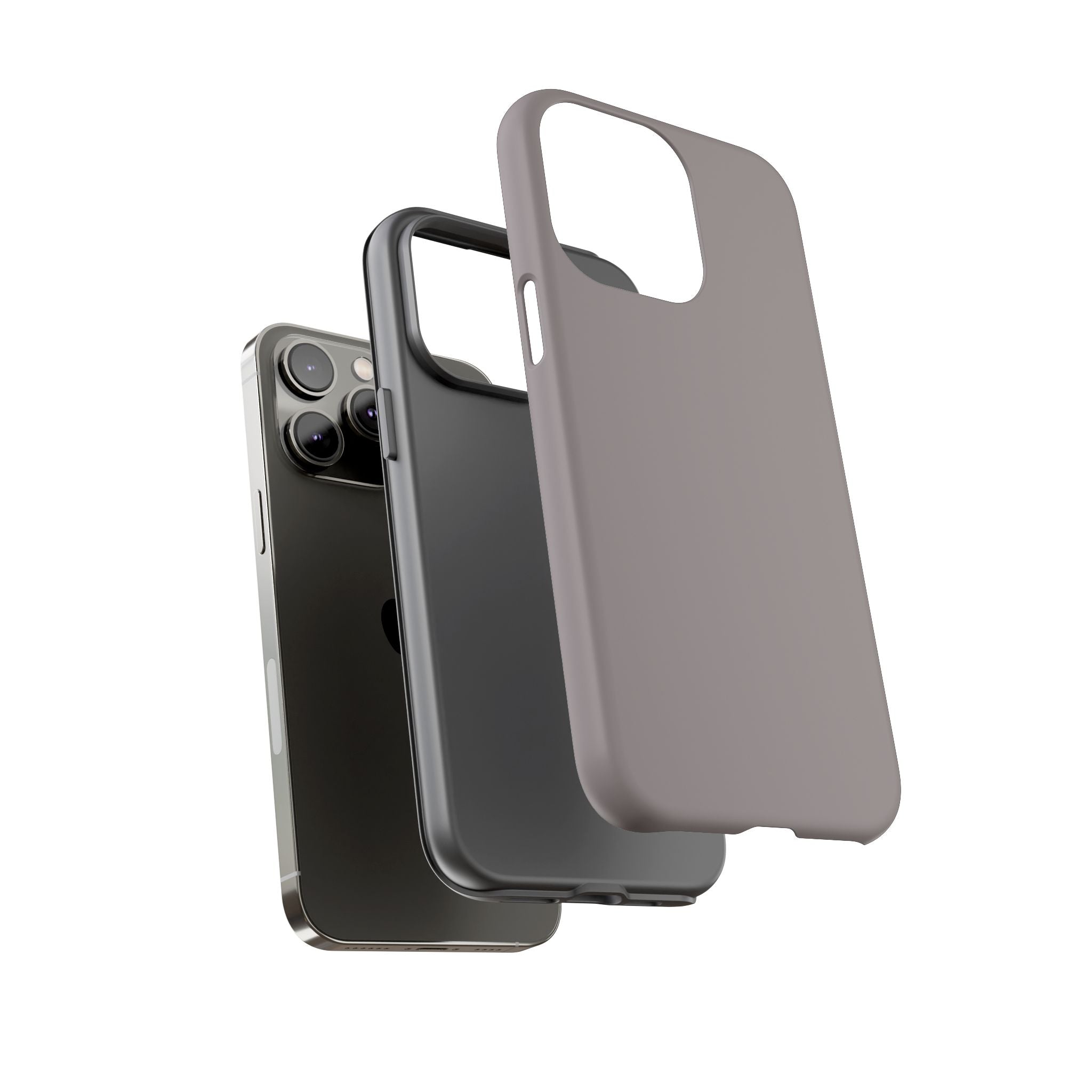 Tough Phone Case — Slim Protective iPhone Case (Matte Grey)