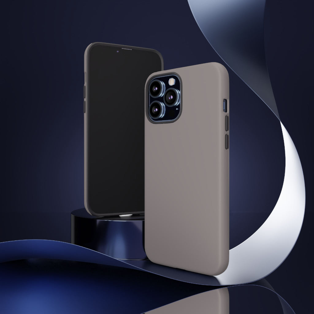 Tough Phone Case — Slim Protective iPhone Case (Matte Grey)