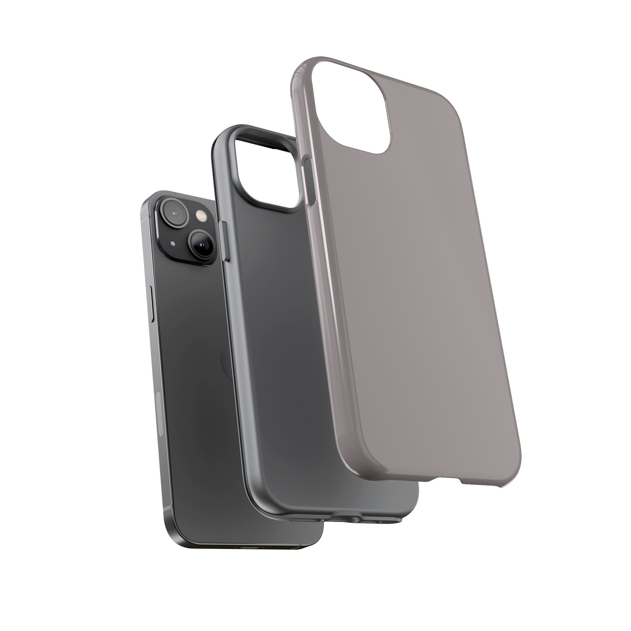 Tough Phone Case — Slim Protective iPhone Case (Matte Grey)