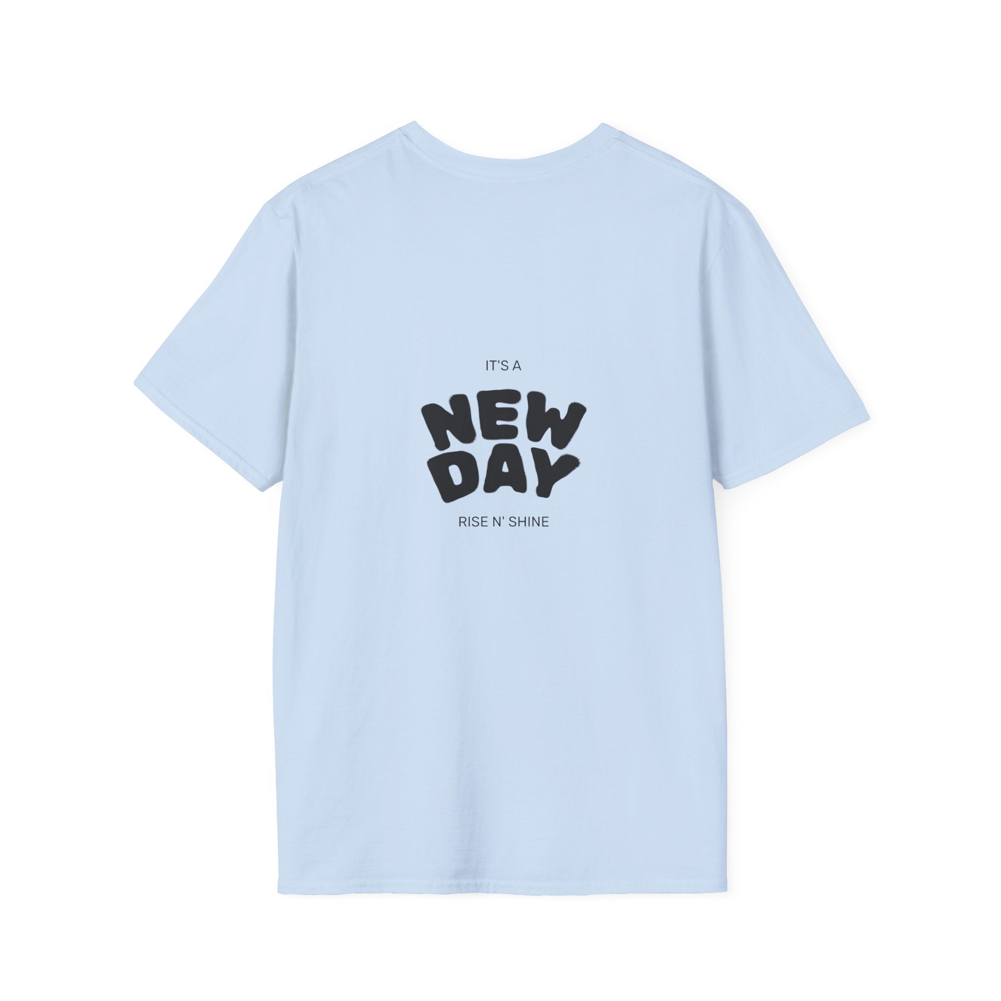 New Day Graphic T-Shirt — "It's a New Day" Inspirational Tee