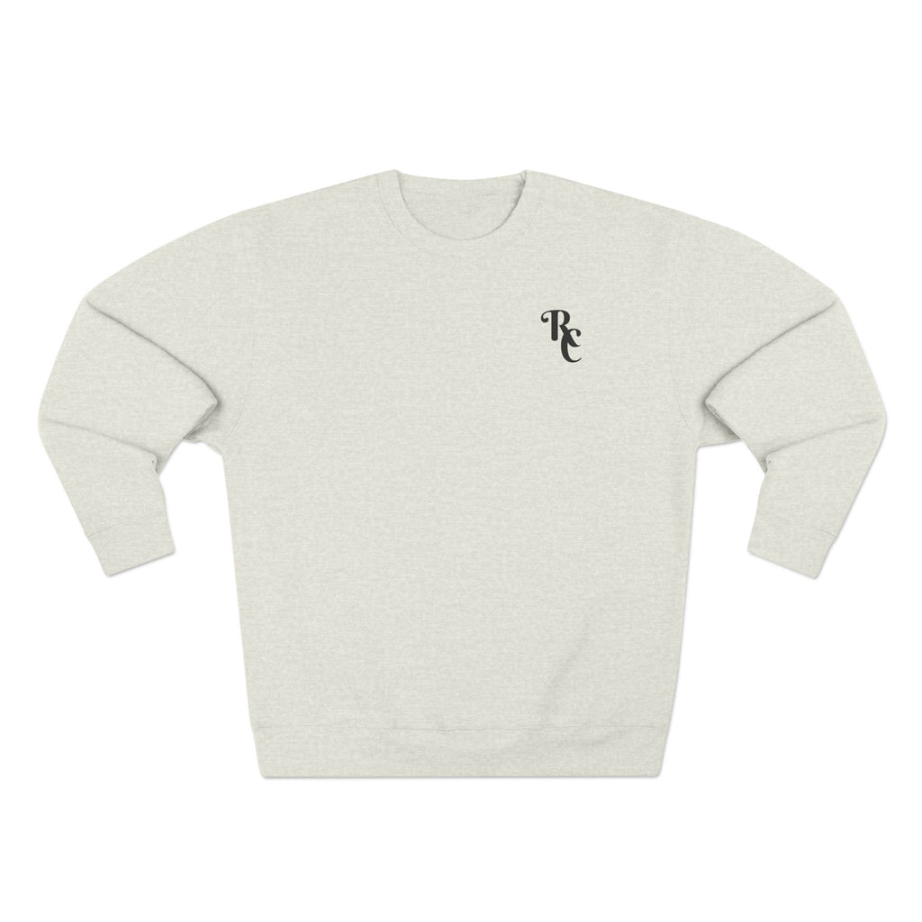 Monogram 'RC' Minimal Crewneck Sweatshirt