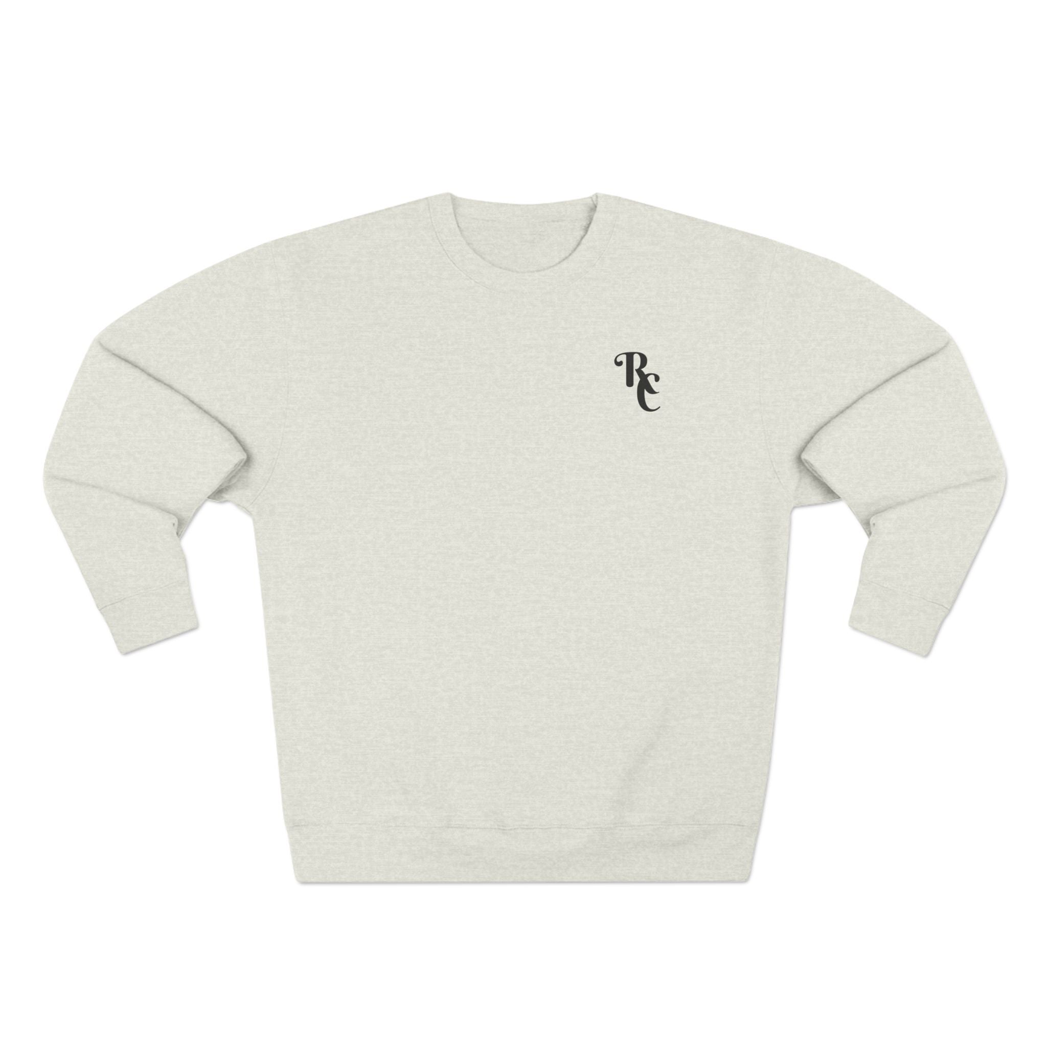 Monogram 'RC' Minimal Crewneck Sweatshirt