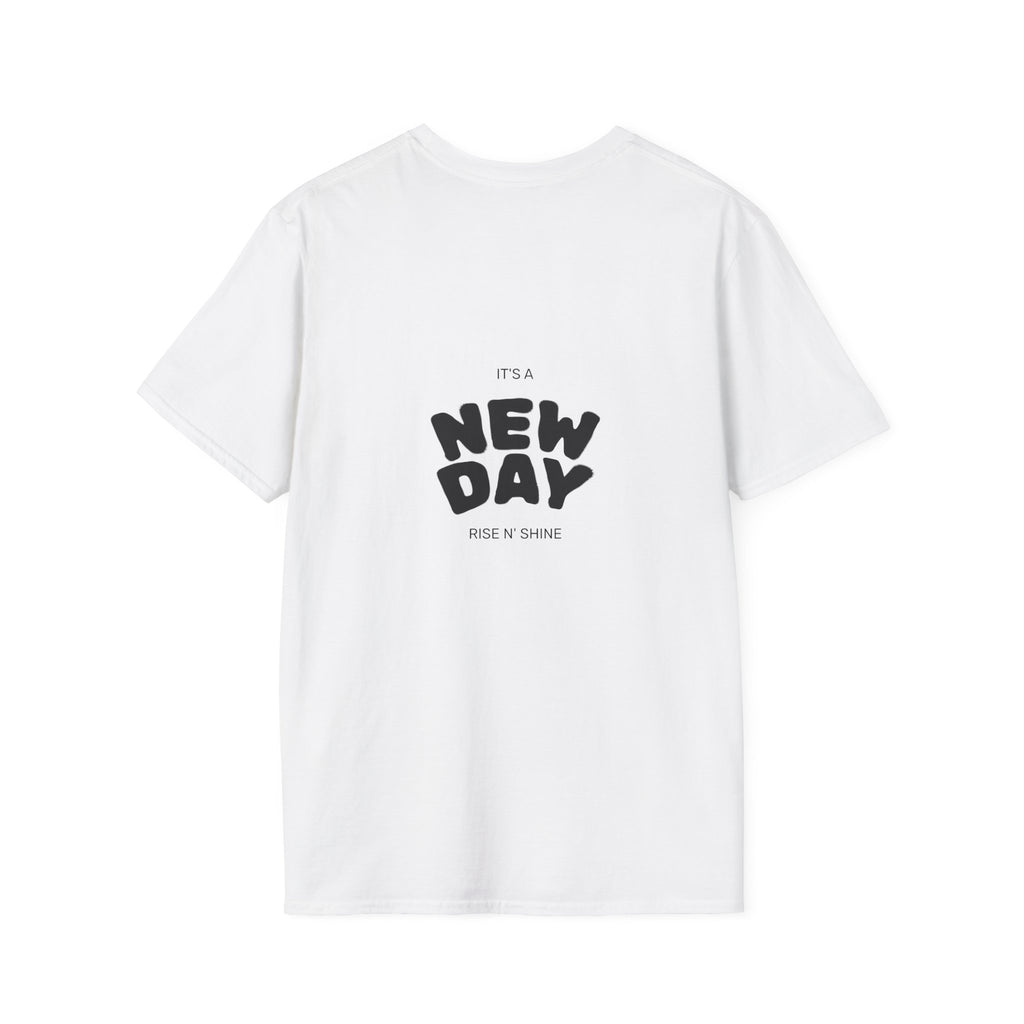 New Day Graphic T-Shirt — "It's a New Day" Inspirational Tee