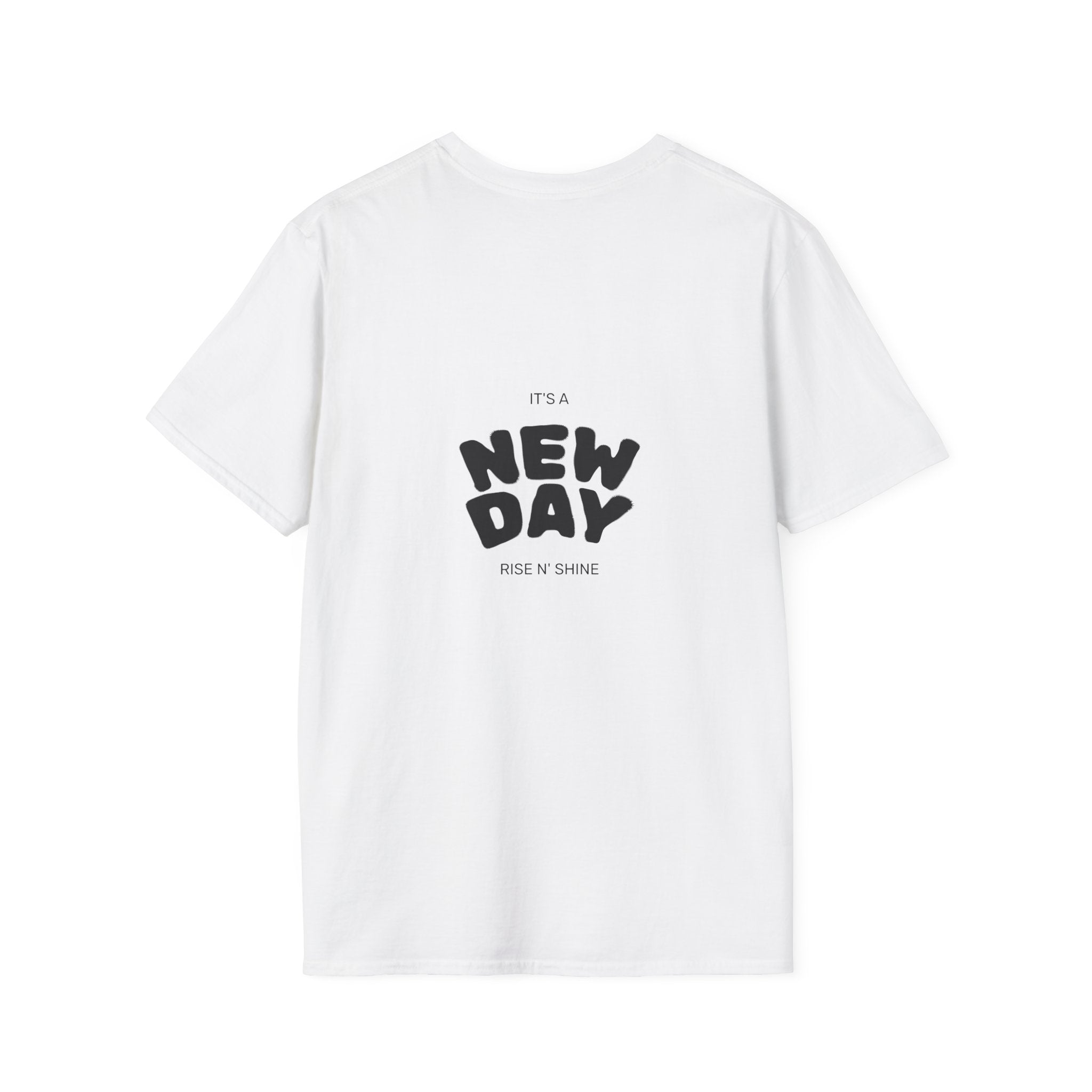New Day Graphic T-Shirt — "It's a New Day" Inspirational Tee