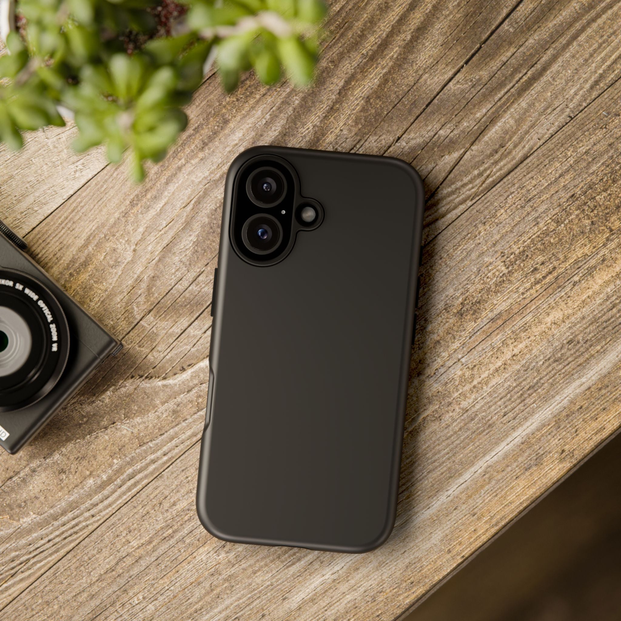 Rugged Phone Case – Tough Protective Black Cover