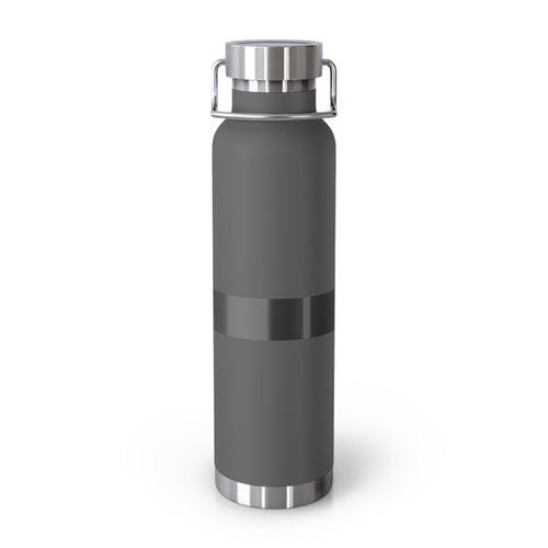 22oz Copper Vacuum Insulated Water Bottle – Double-Wall Stainless Steel Thermos